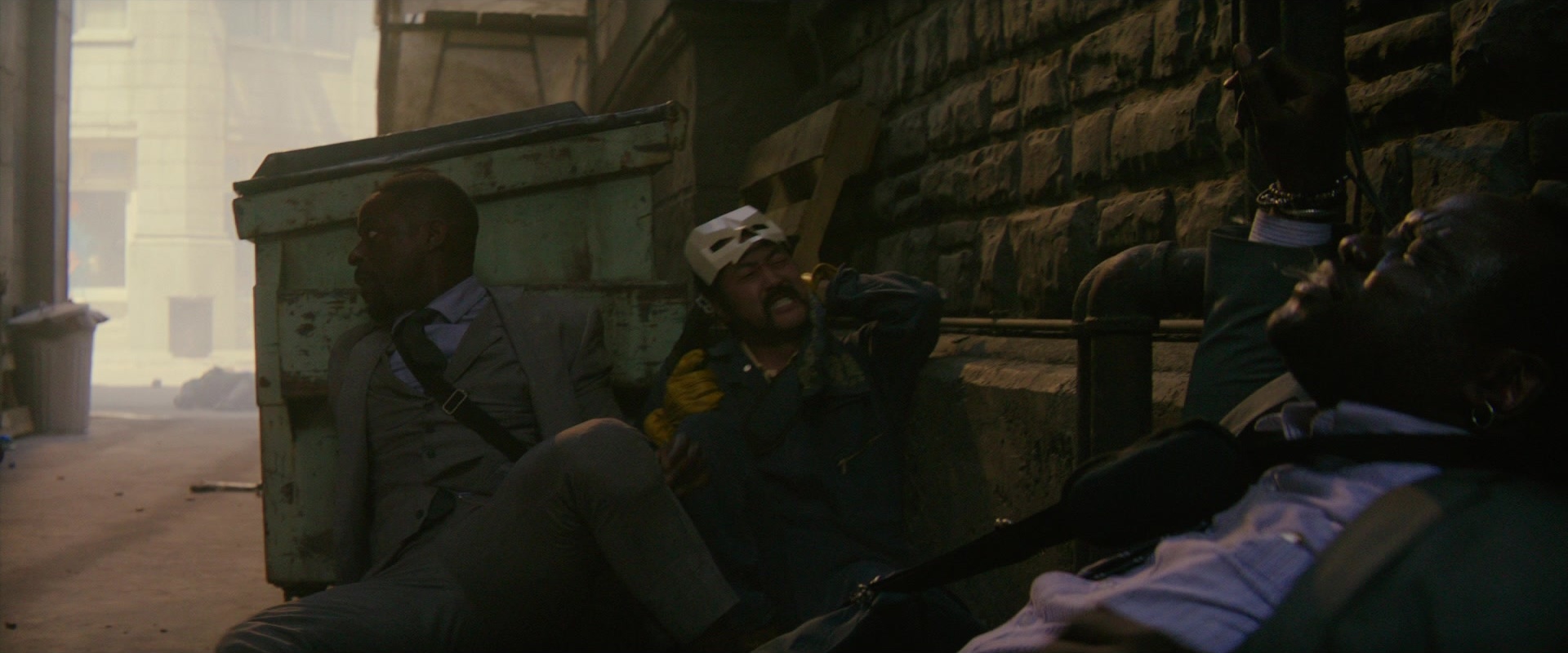 Hotel Artemis (2018), wide, 2.40:1 — film still