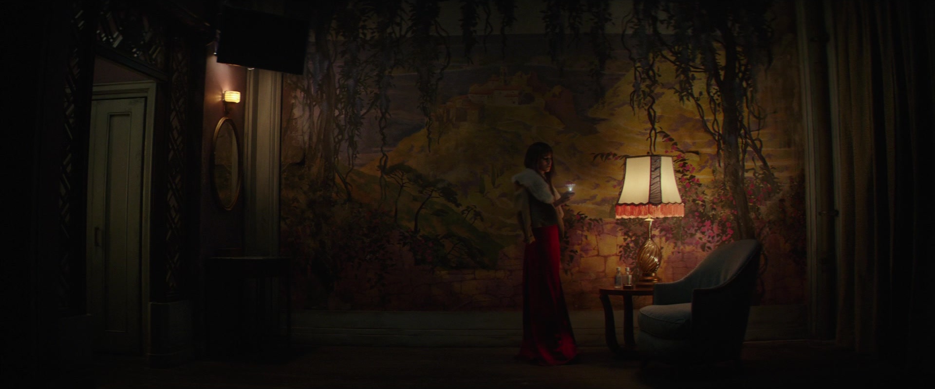 Hotel Artemis (2018), wide, 2.40:1 — film still