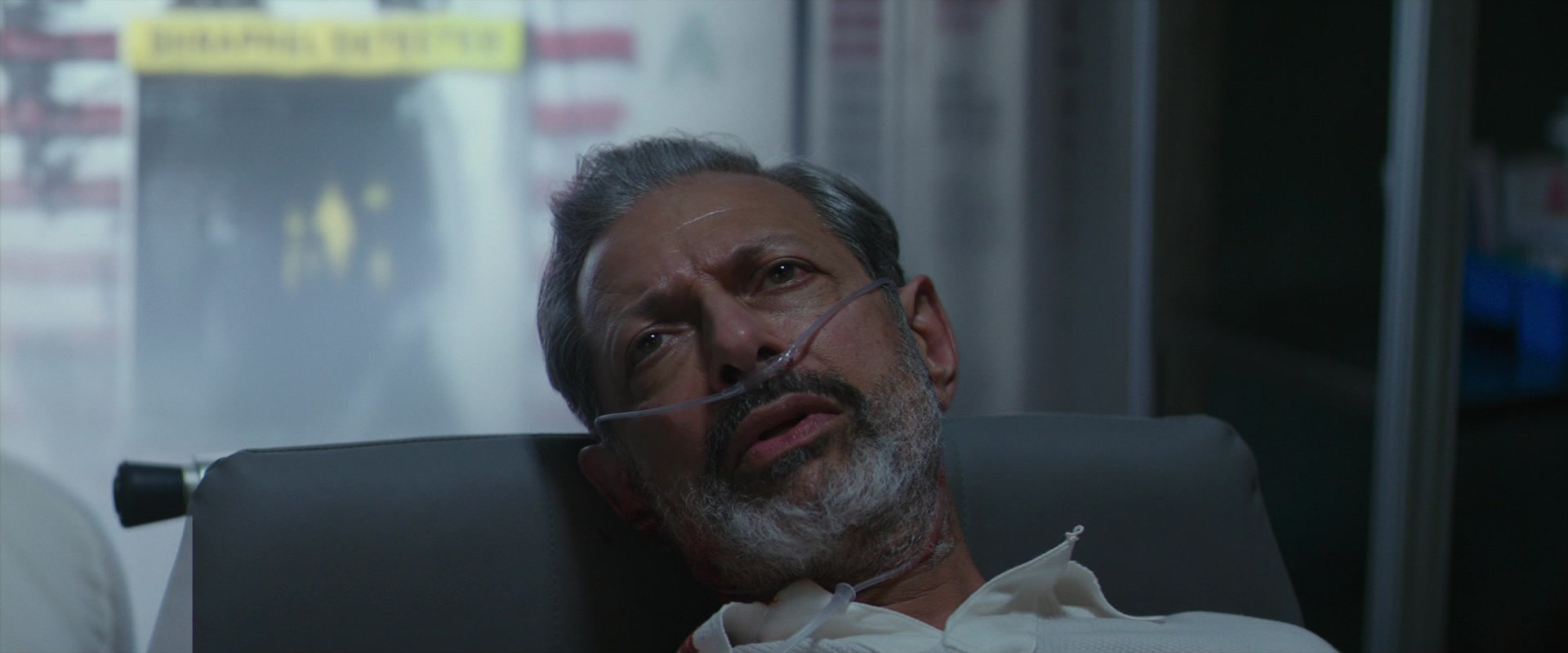 Hotel Artemis (2018), wide, 2.40:1 — film still