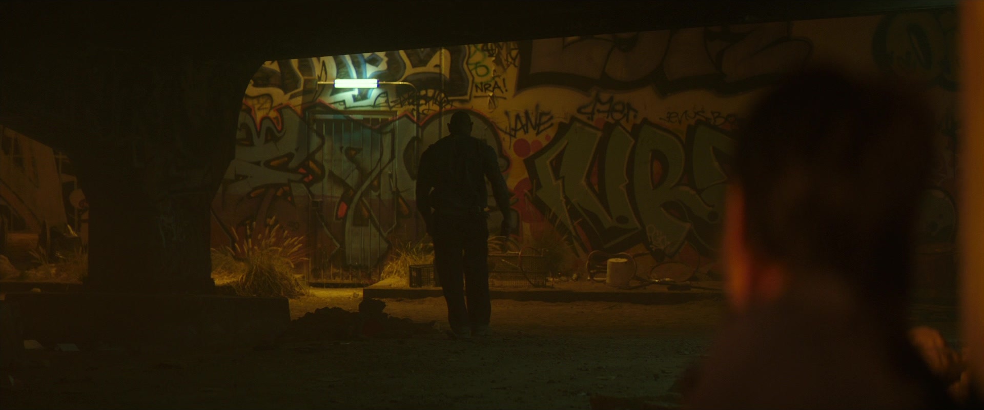 Hotel Artemis (2018), wide, 2.40:1 — film still