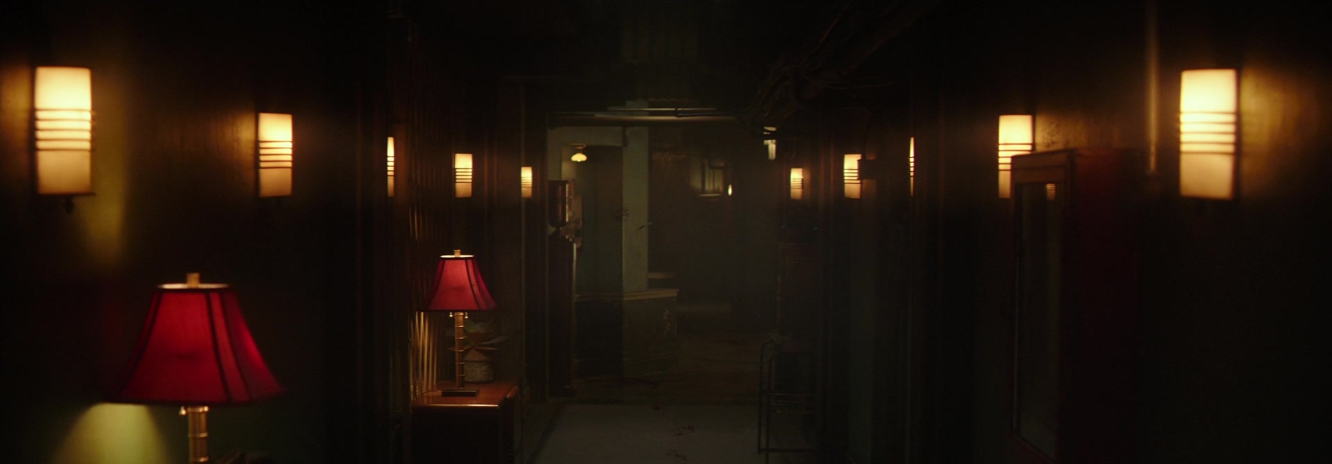 Hotel Artemis (2018), wide, 2.87:1 — film still