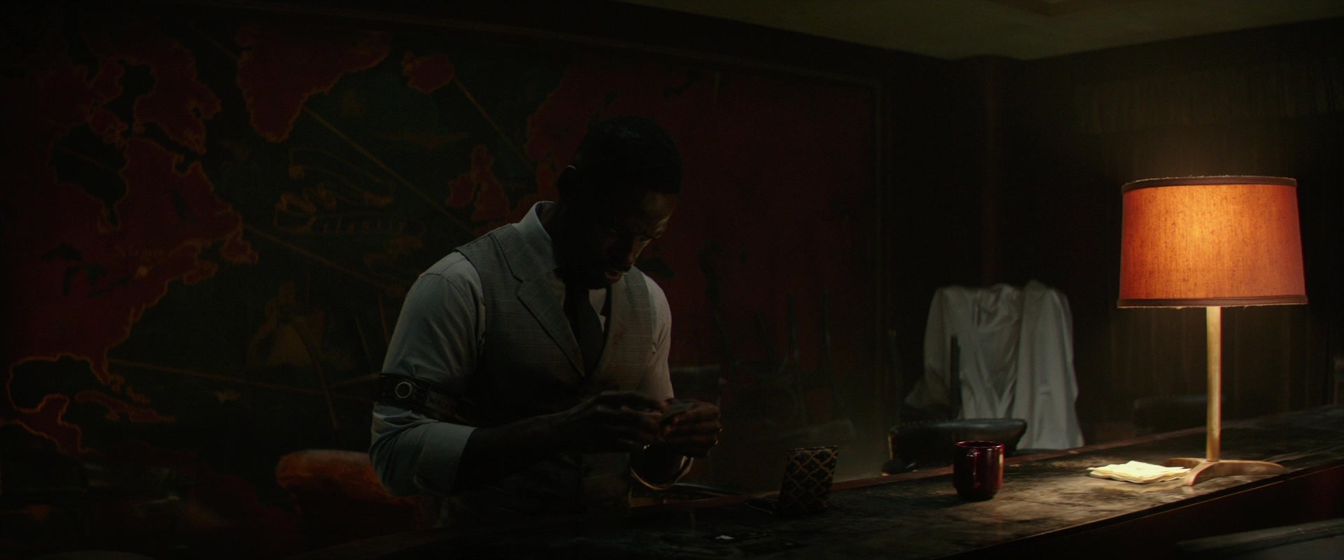 Hotel Artemis (2018), wide, 2.40:1 — film still