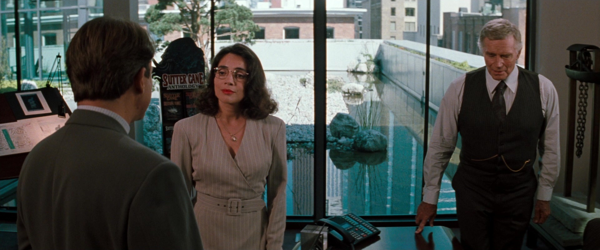 In the Mouth of Madness (1991), wide, 2.40:1 — film still