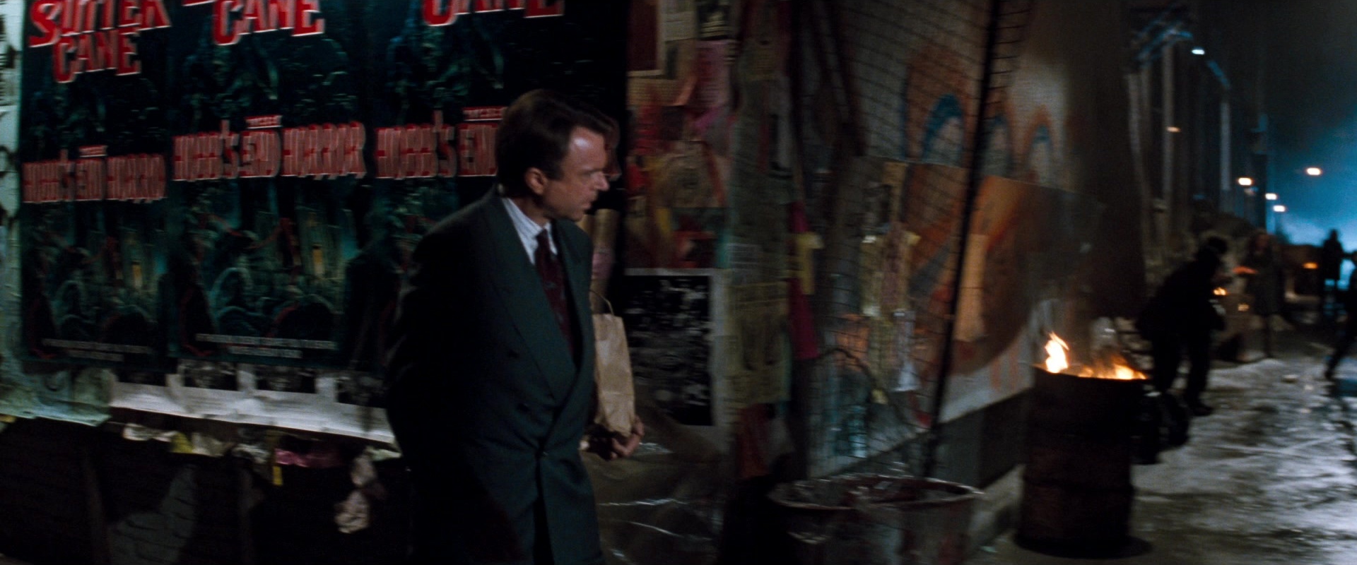 In the Mouth of Madness (1991), wide, 2.40:1 — film still