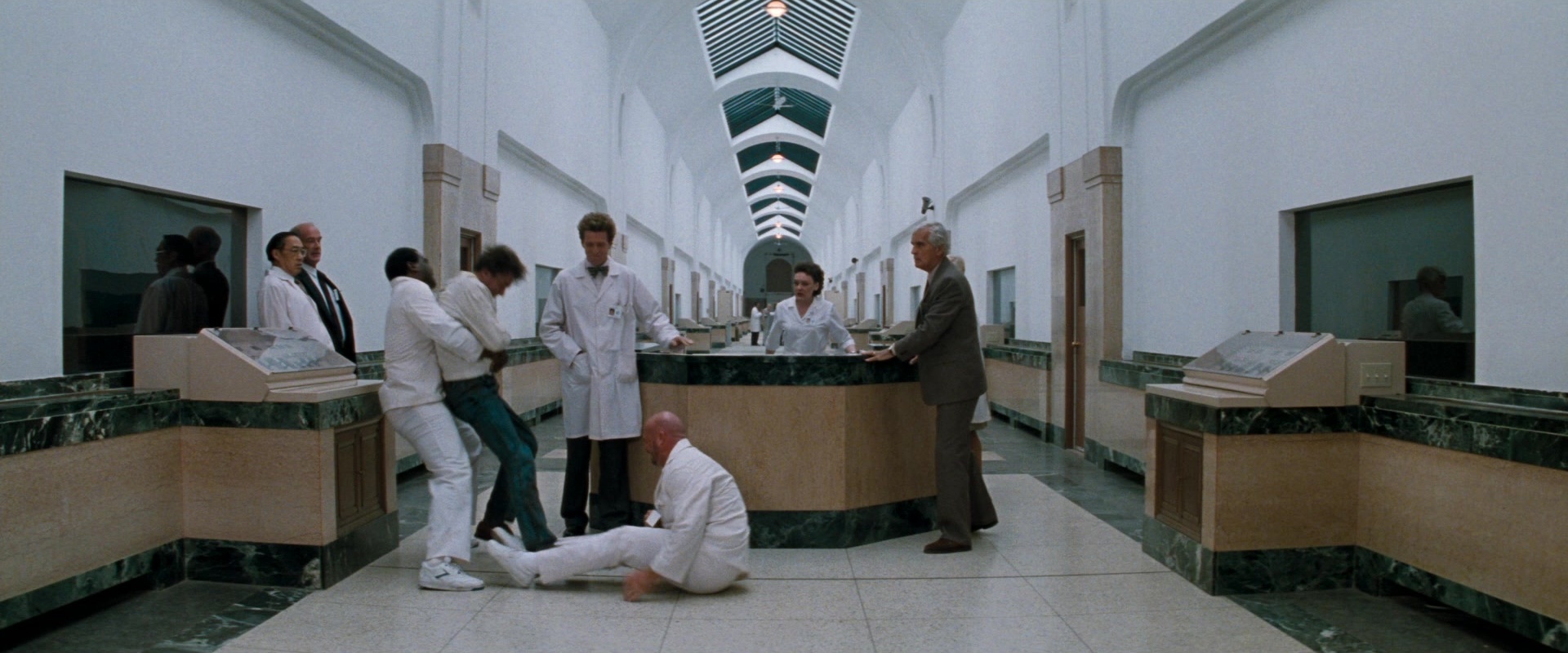 In the Mouth of Madness (1991), wide, 2.40:1 — film still