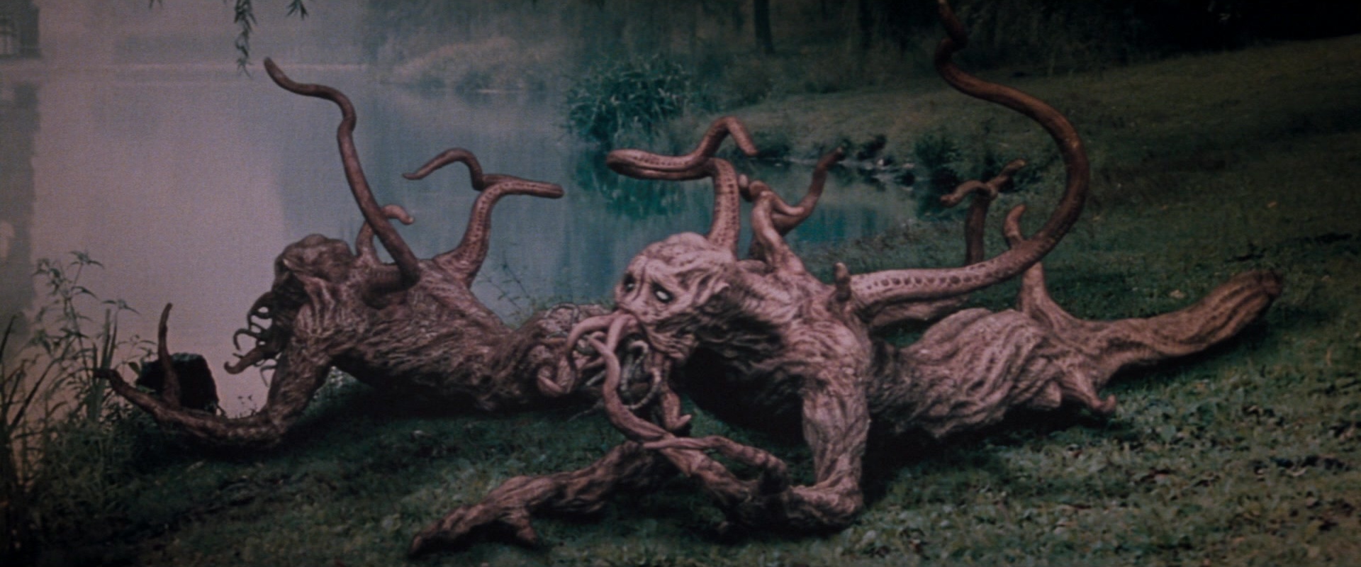 In the Mouth of Madness (1991), wide, 2.40:1 — film still