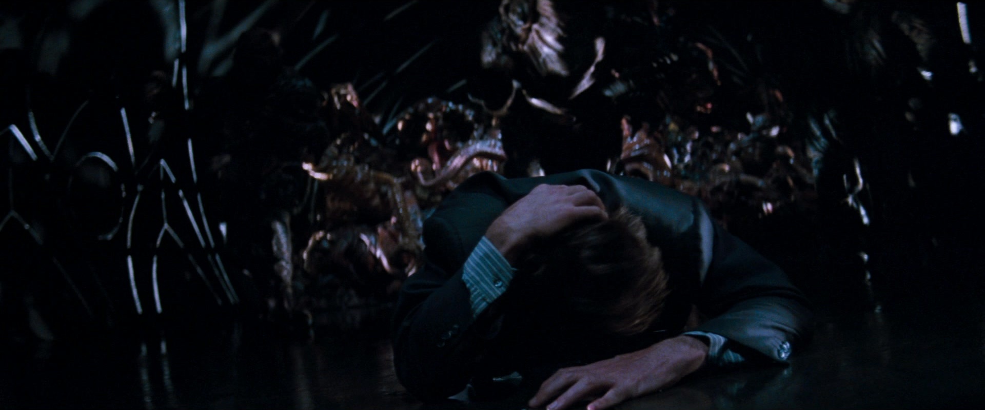 In the Mouth of Madness (1991), wide, 2.40:1 — film still