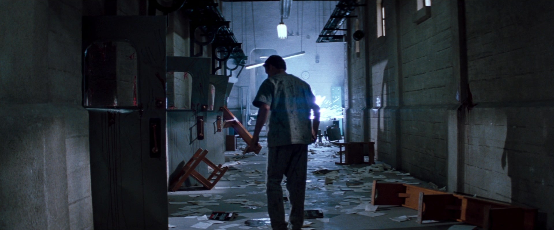 In the Mouth of Madness (1991), wide, 2.40:1 — film still