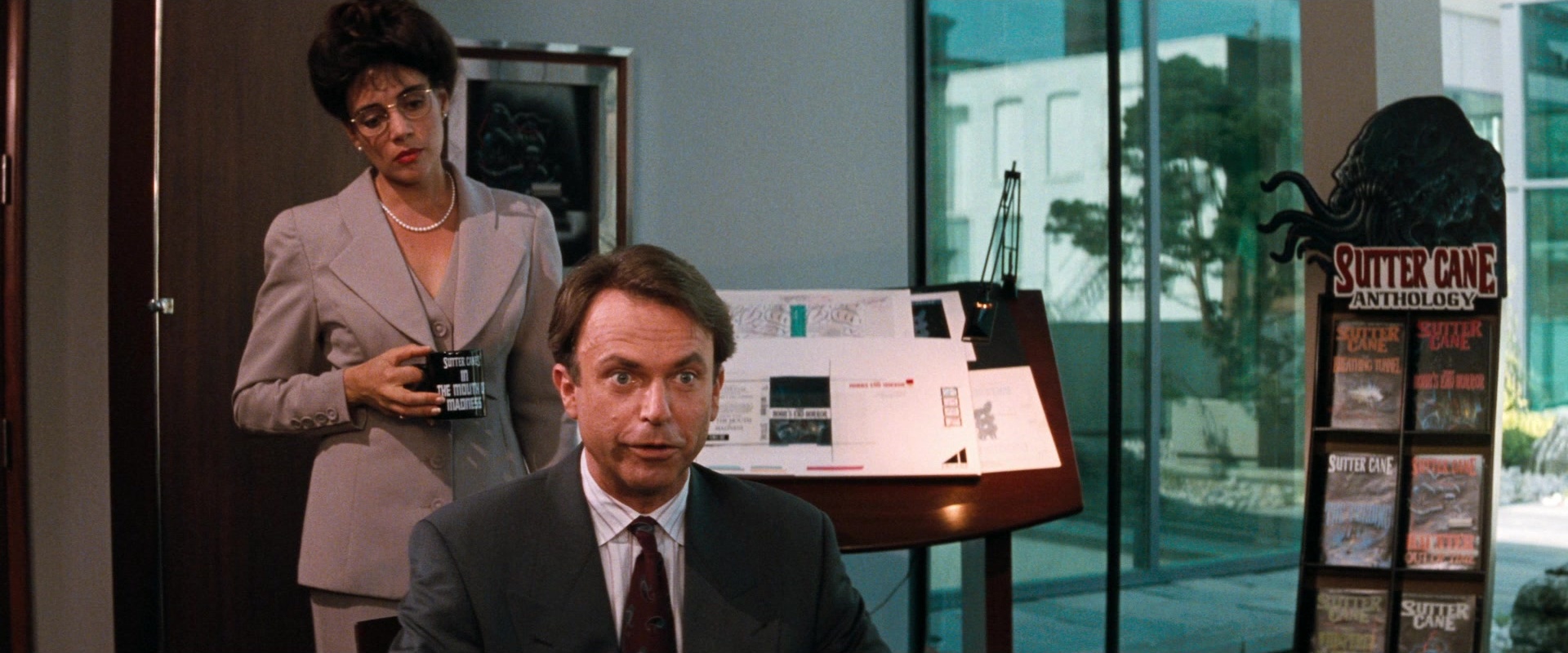 In the Mouth of Madness (1991), wide, 2.40:1 — film still