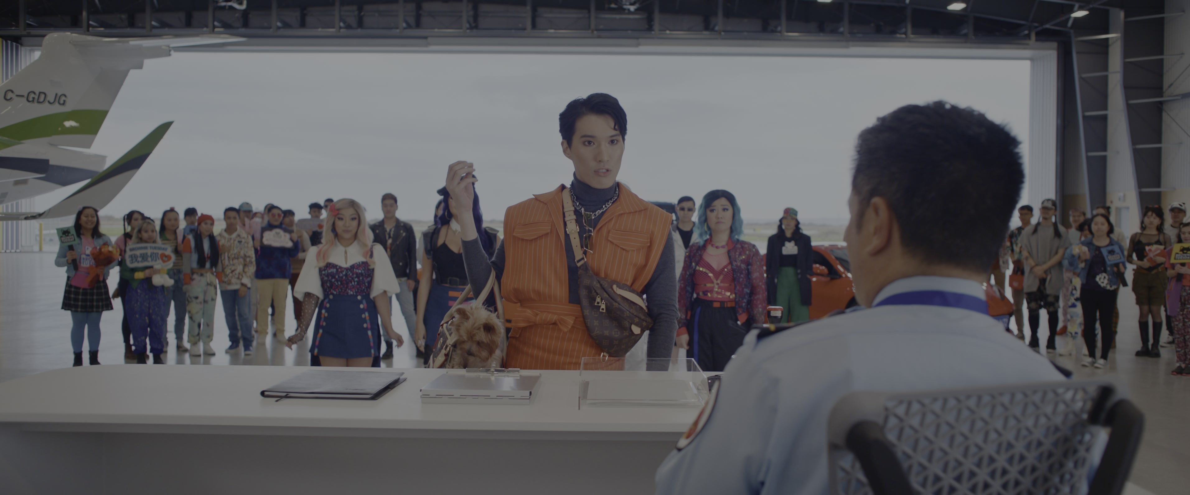 Joy Ride (2023), wide, 2.40:1 — film still