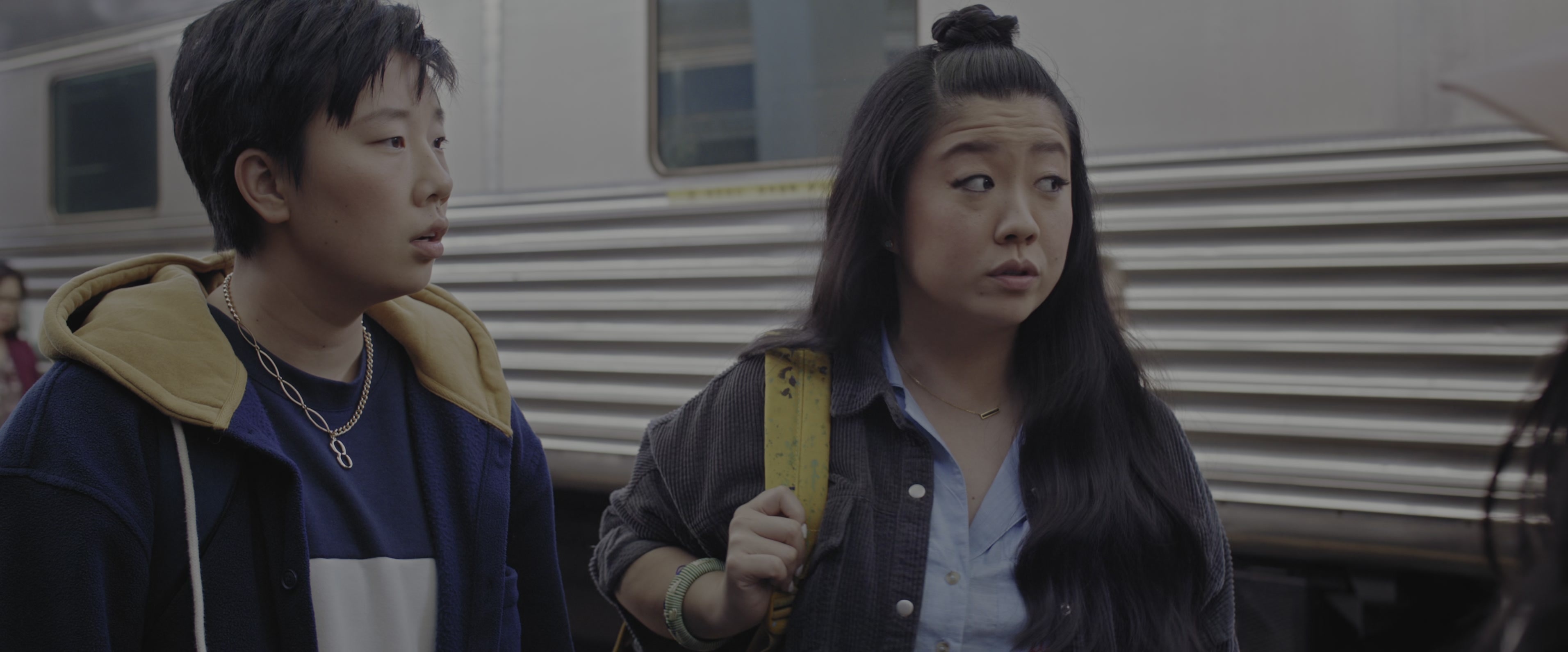 Joy Ride (2023), wide, 2.40:1 — film still