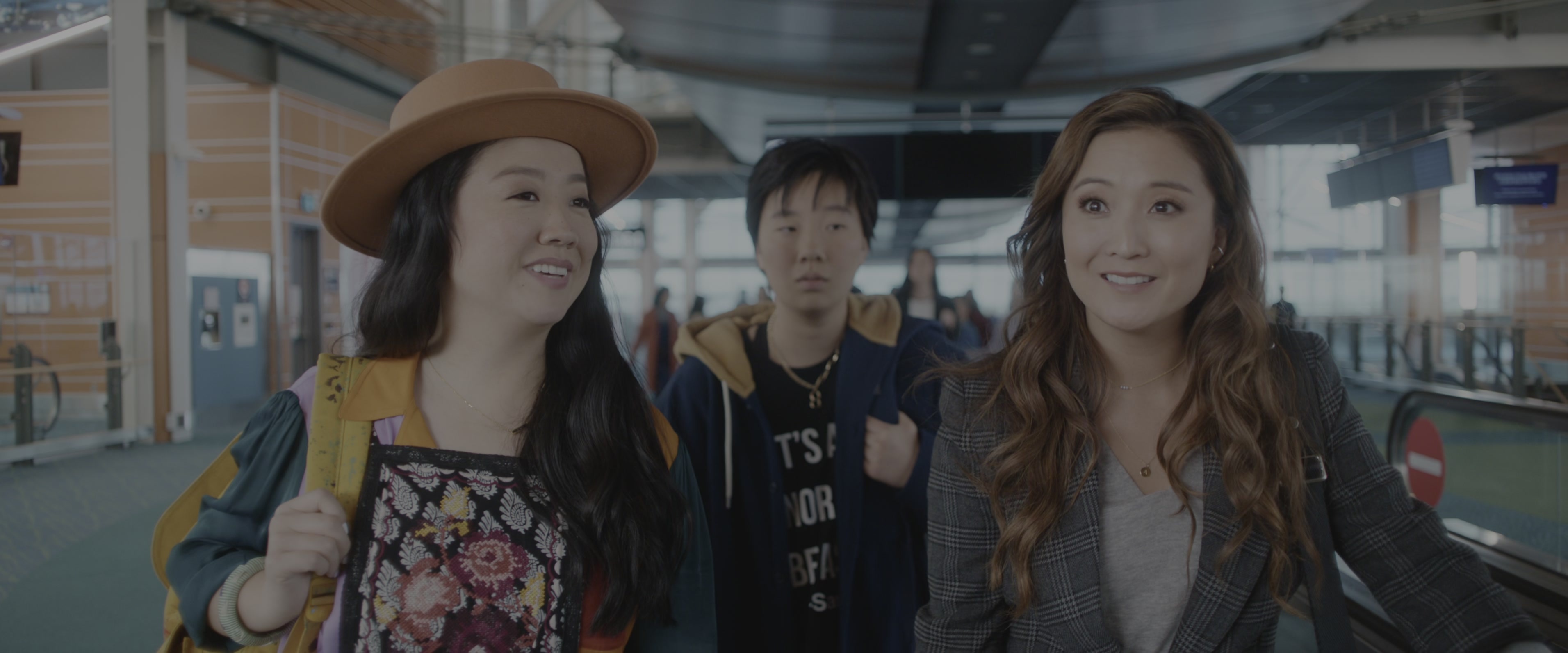 Joy Ride (2023), wide, 2.40:1 — film still
