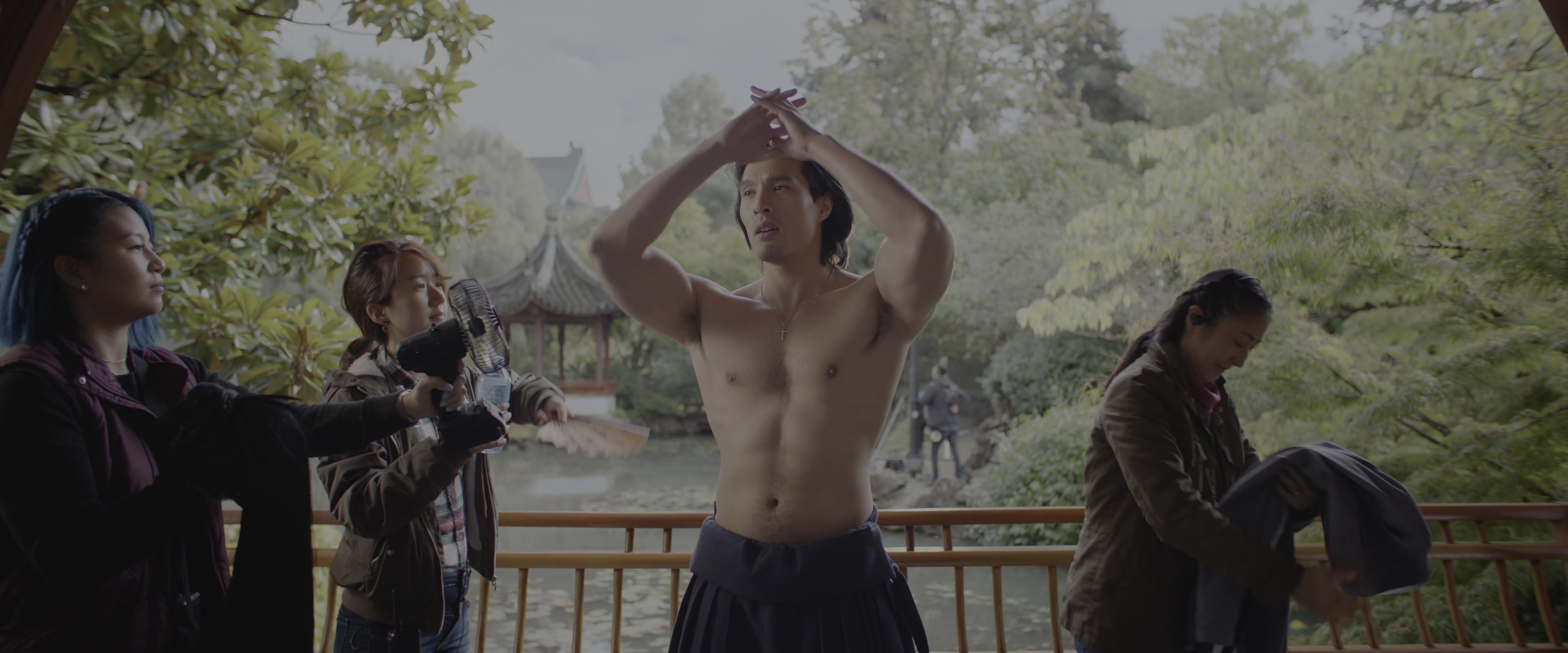 Joy Ride (2023), wide, 2.40:1 — film still