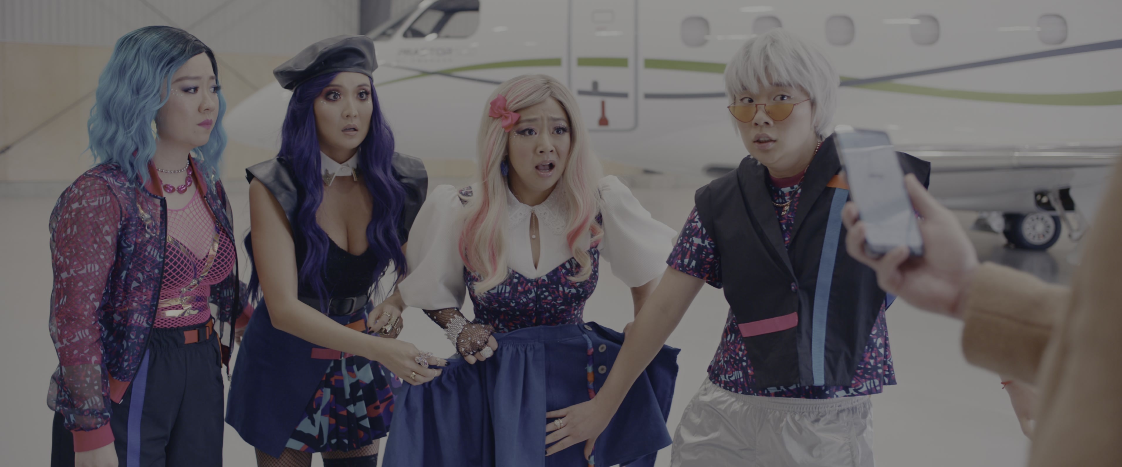 Joy Ride (2023), wide, 2.40:1 — film still