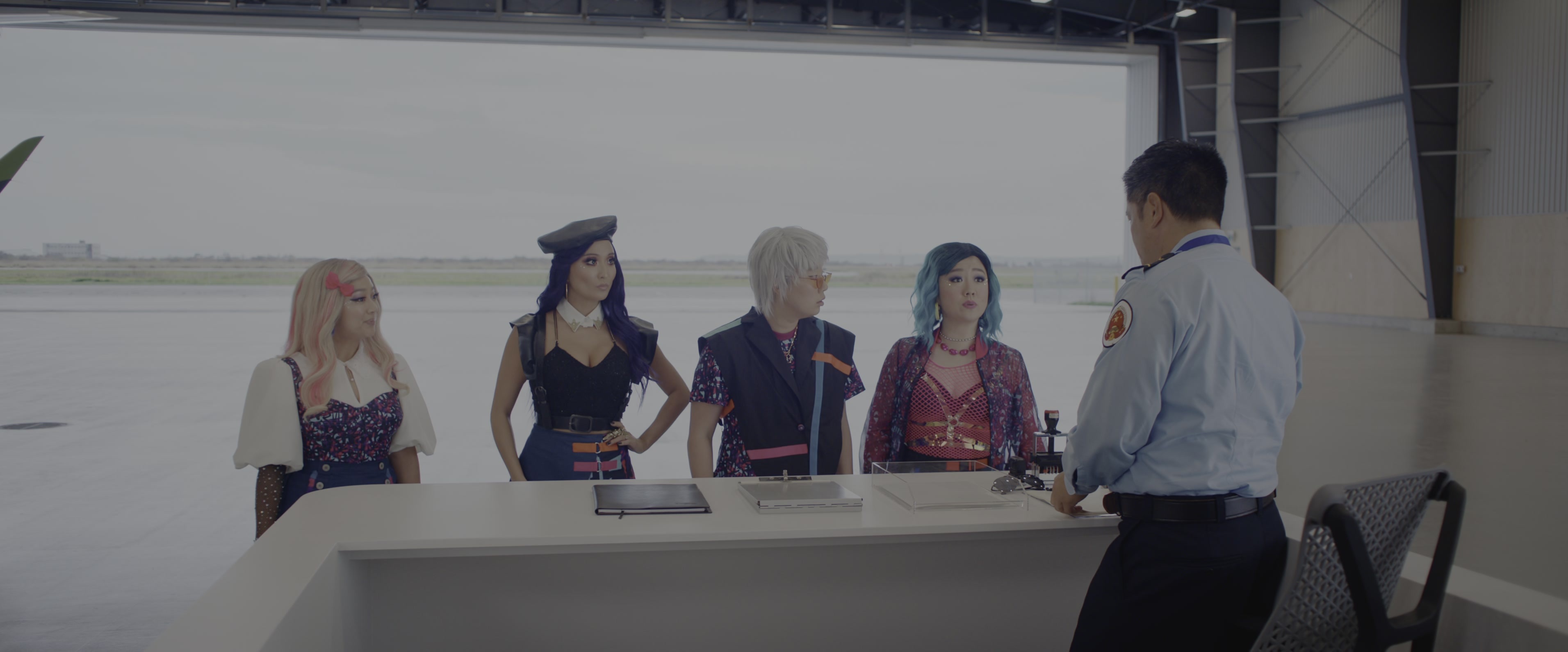 Joy Ride (2023), wide, 2.40:1 — film still
