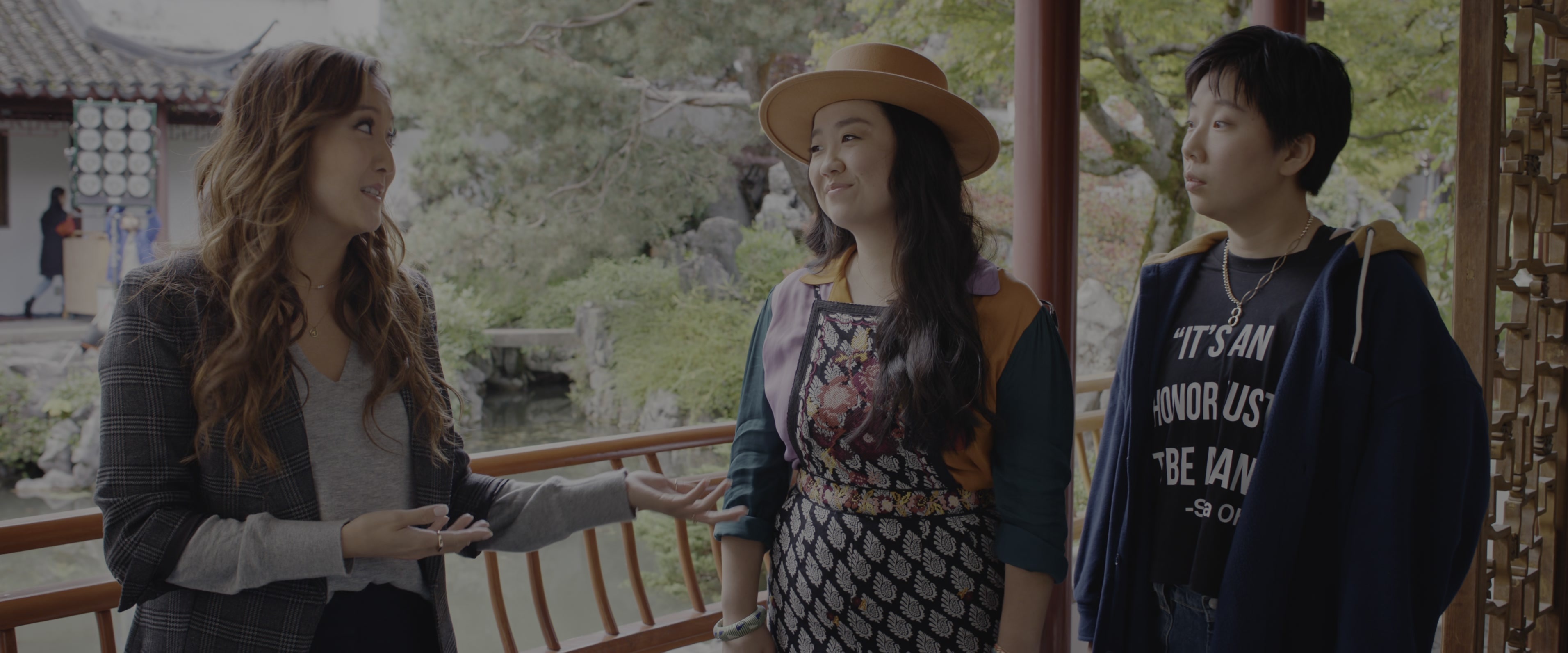 Joy Ride (2023), wide, 2.40:1 — film still