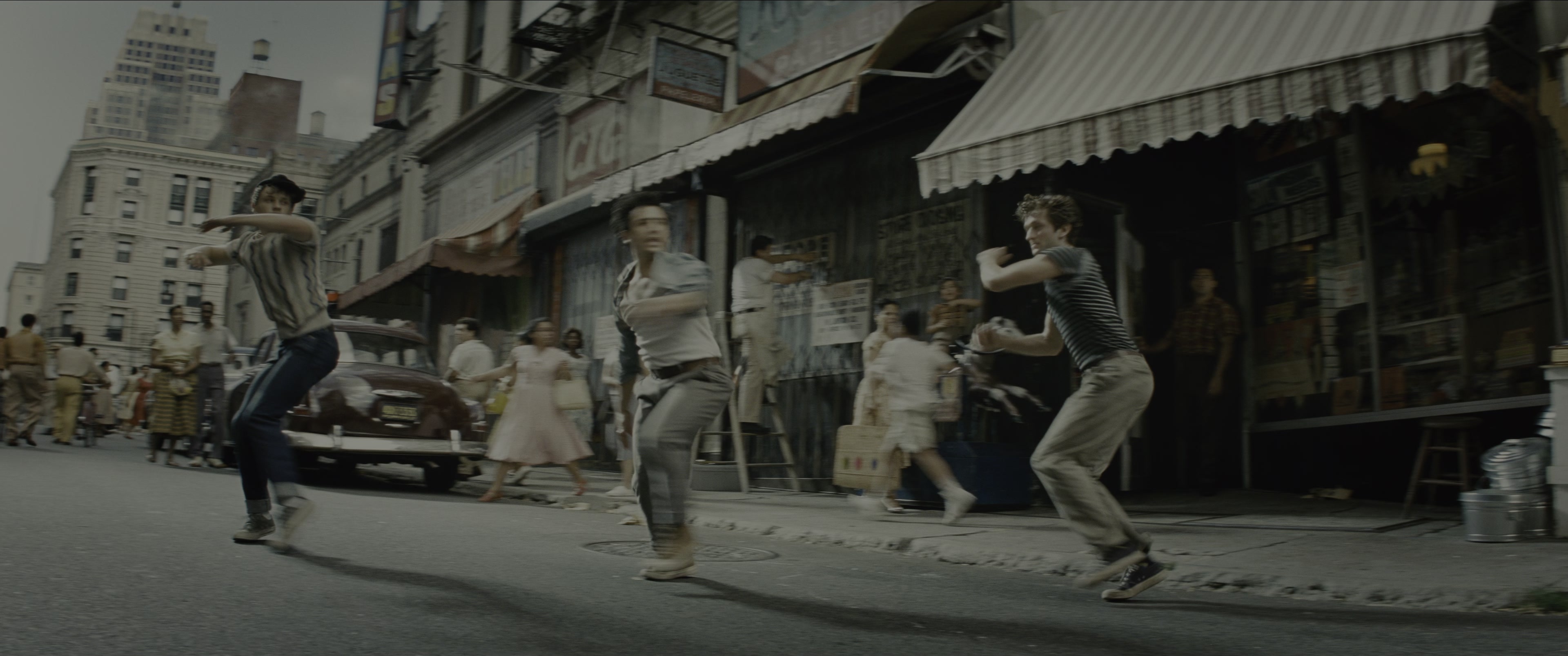 West Side Story (2021), wide, 2.39:1 — film still