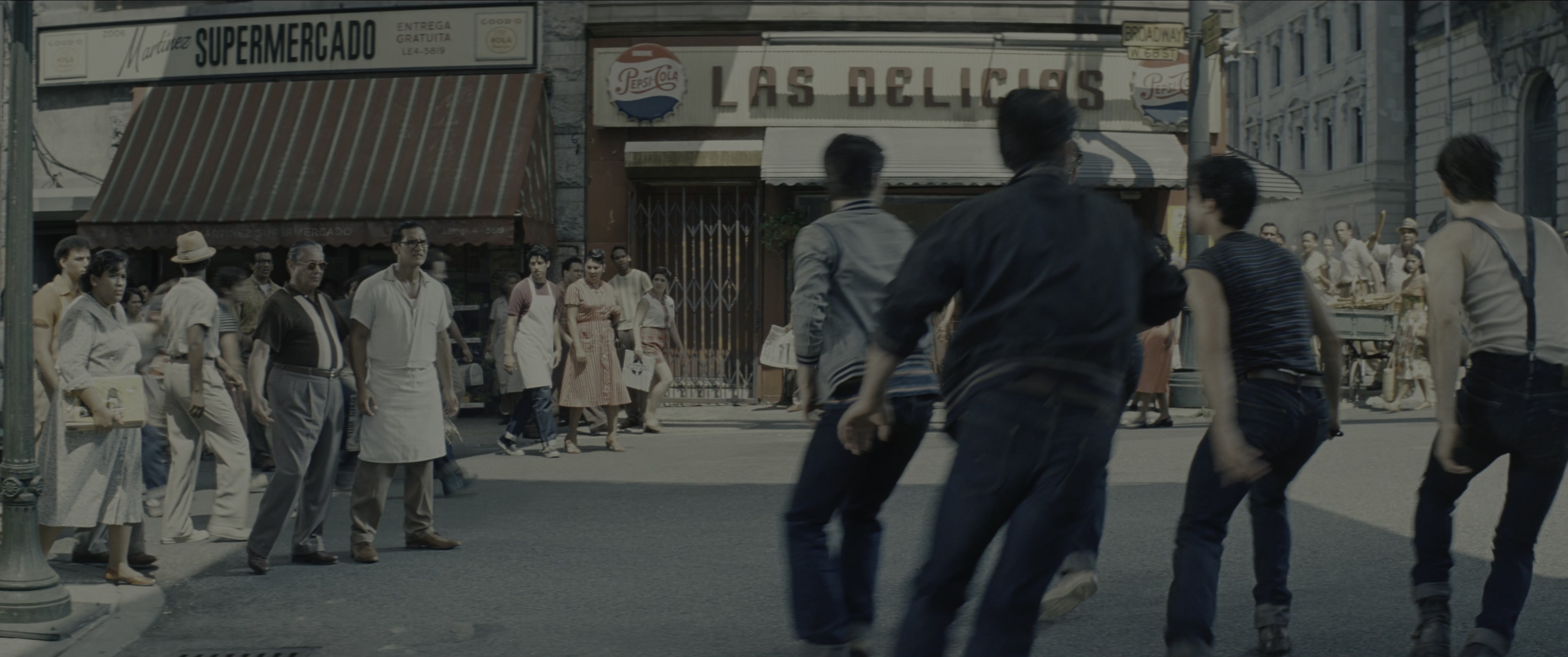 West Side Story (2021), wide, 2.39:1 — film still