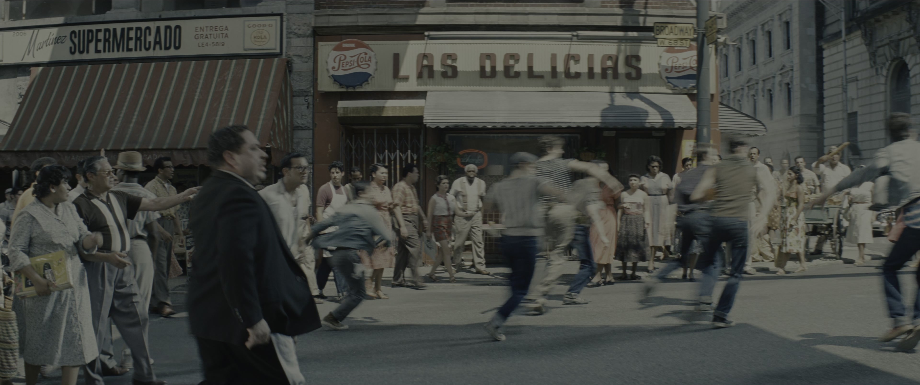 West Side Story (2021), wide, 2.39:1 — film still
