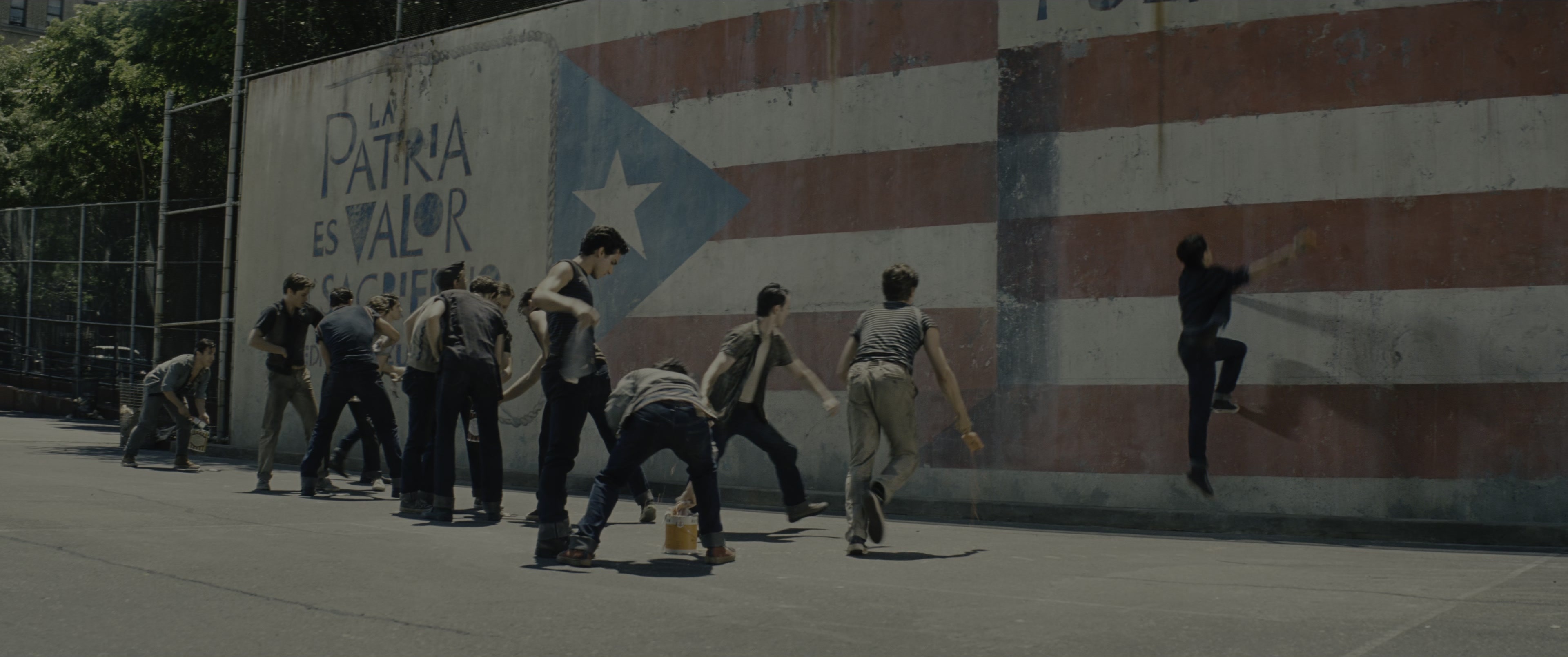 West Side Story (2021), wide, 2.39:1 — film still