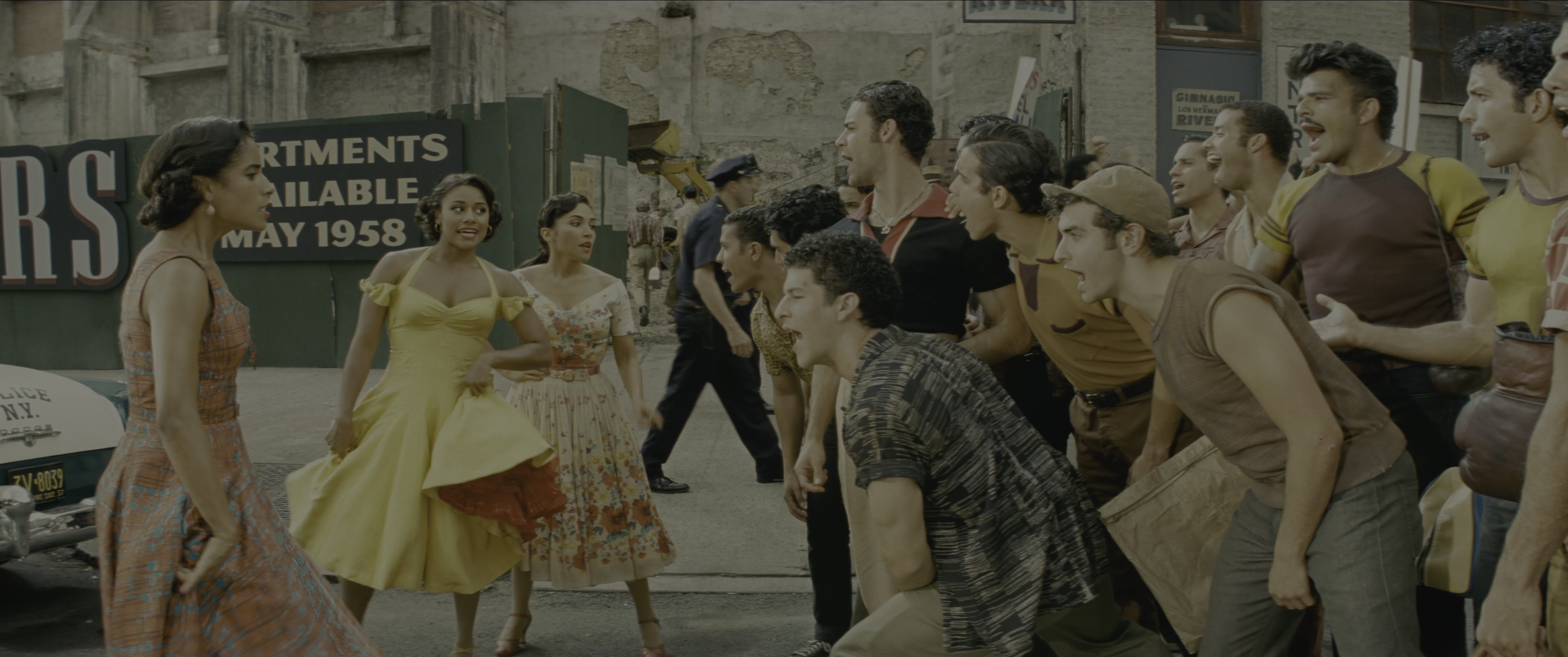 West Side Story (2021), wide, 2.39:1 — film still
