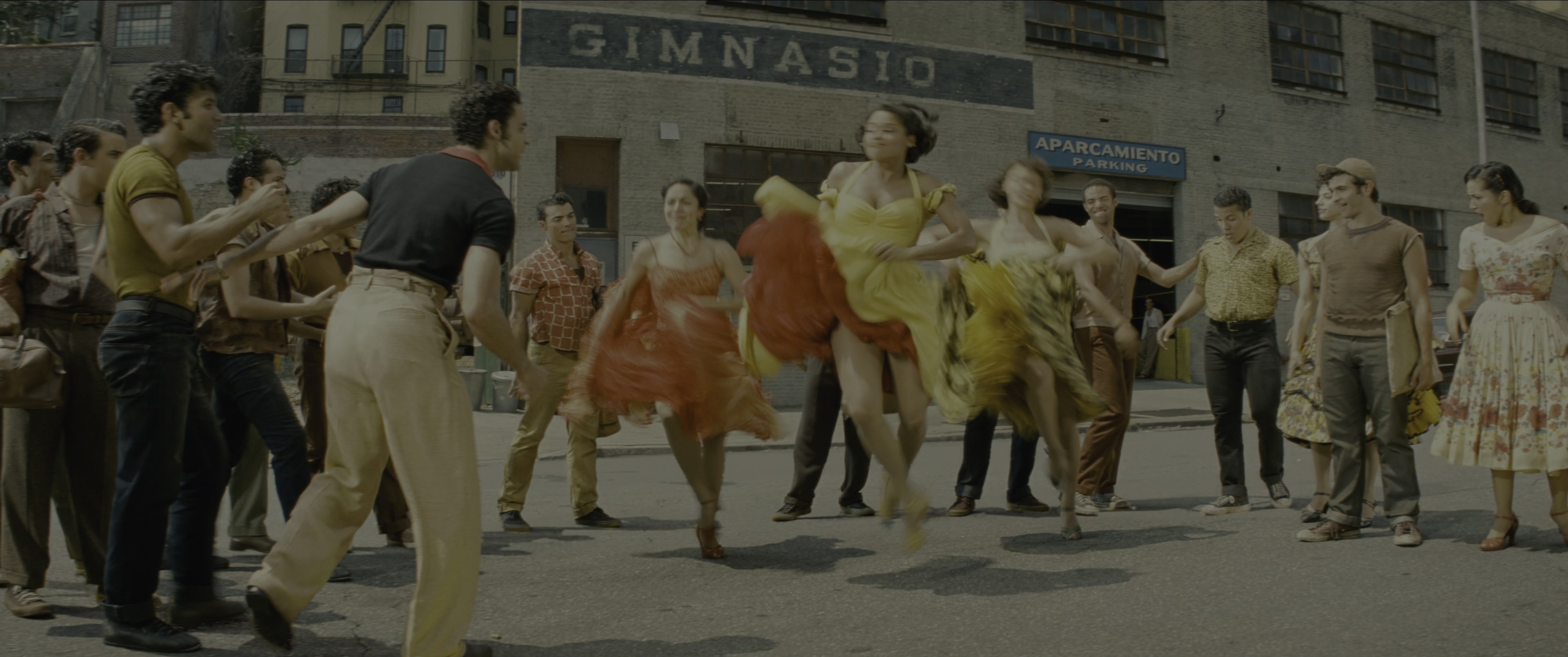 West Side Story (2021), wide, 2.39:1 — film still