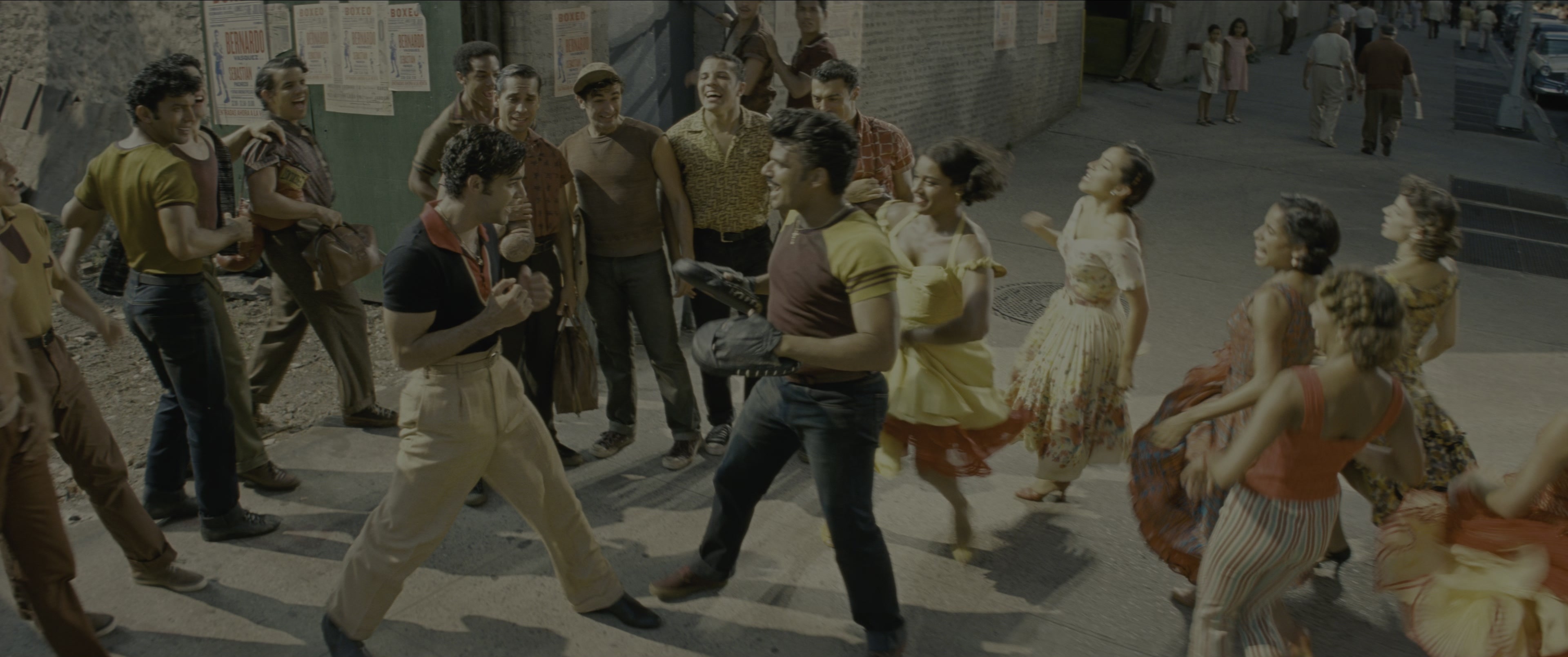 West Side Story (2021), wide, 2.39:1 — film still