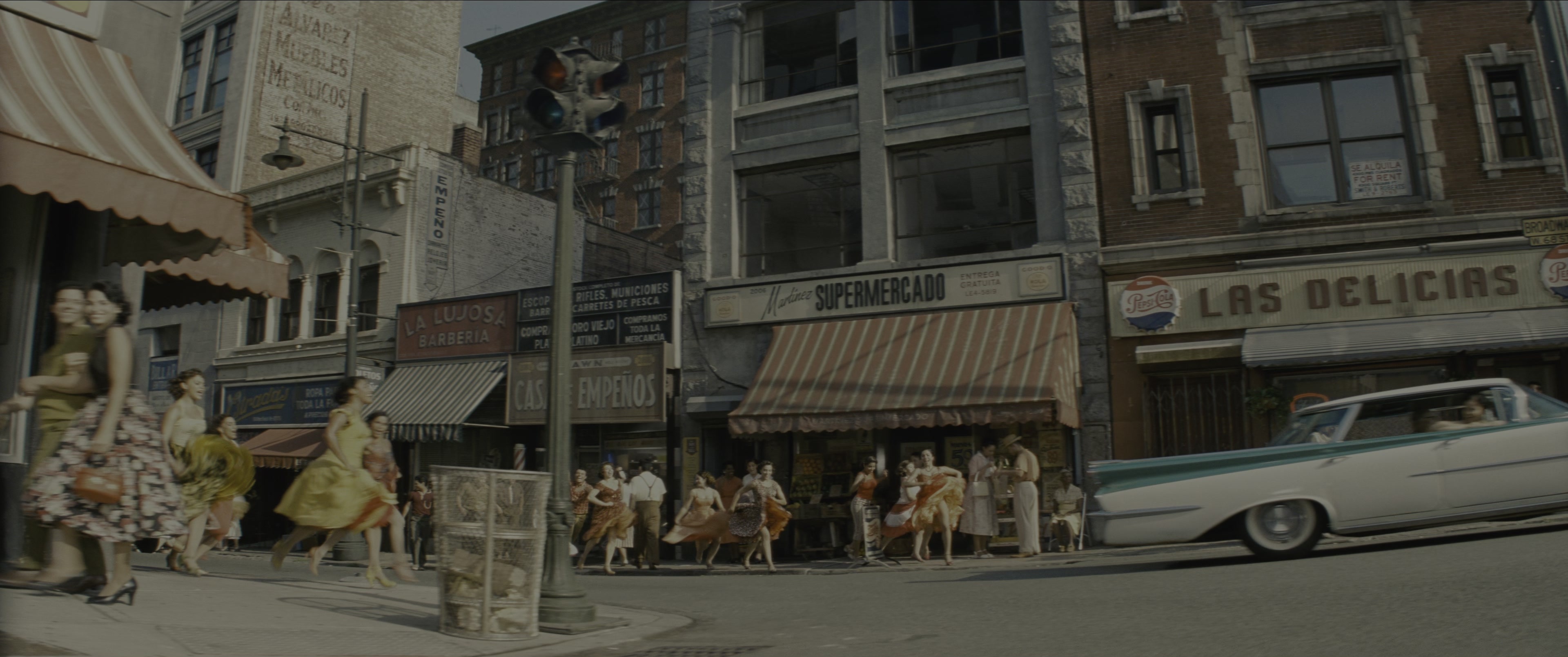 West Side Story (2021), wide, 2.39:1 — film still