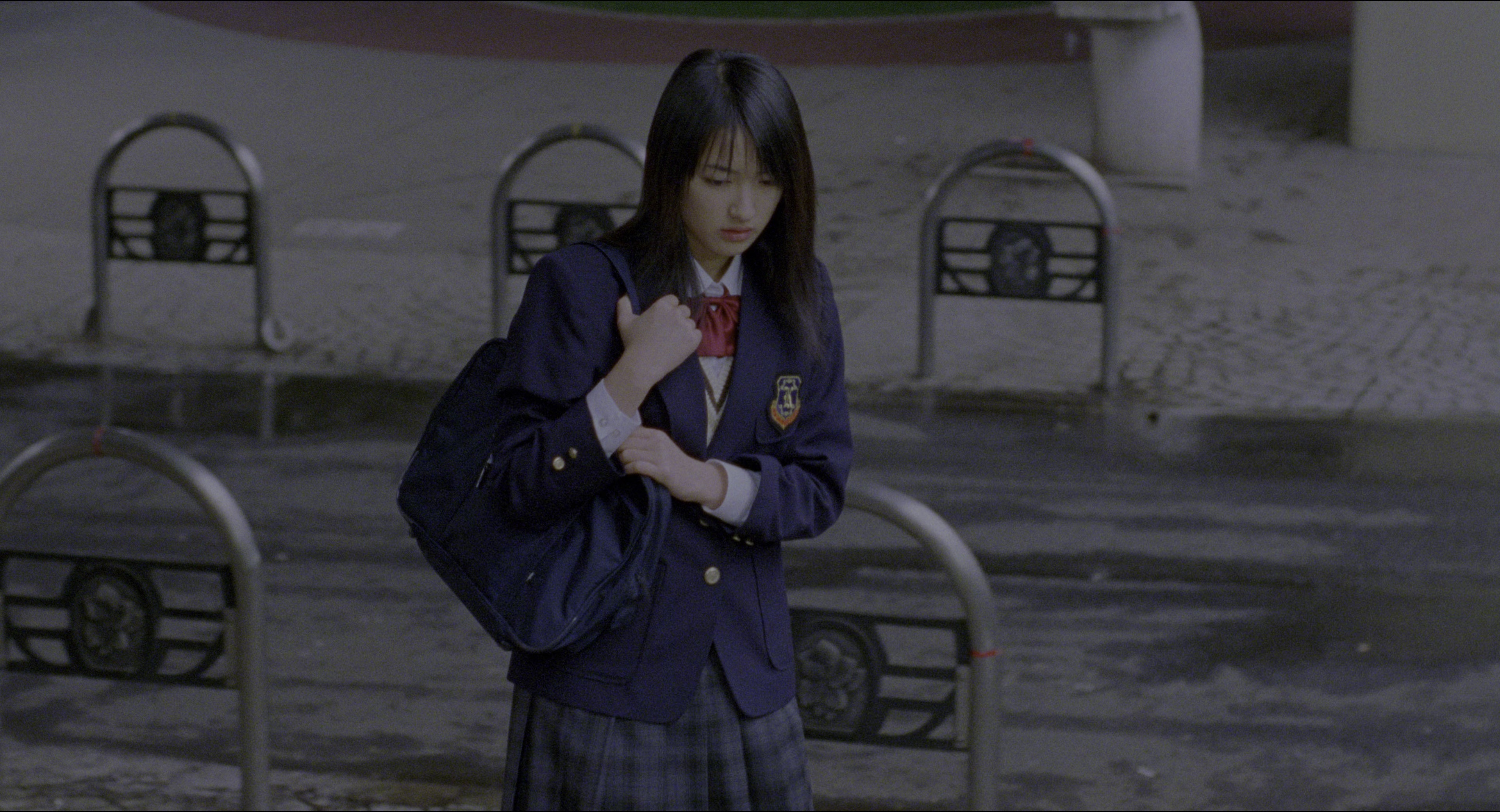 Ju-on (2002), wide, 1.85:1 — film still