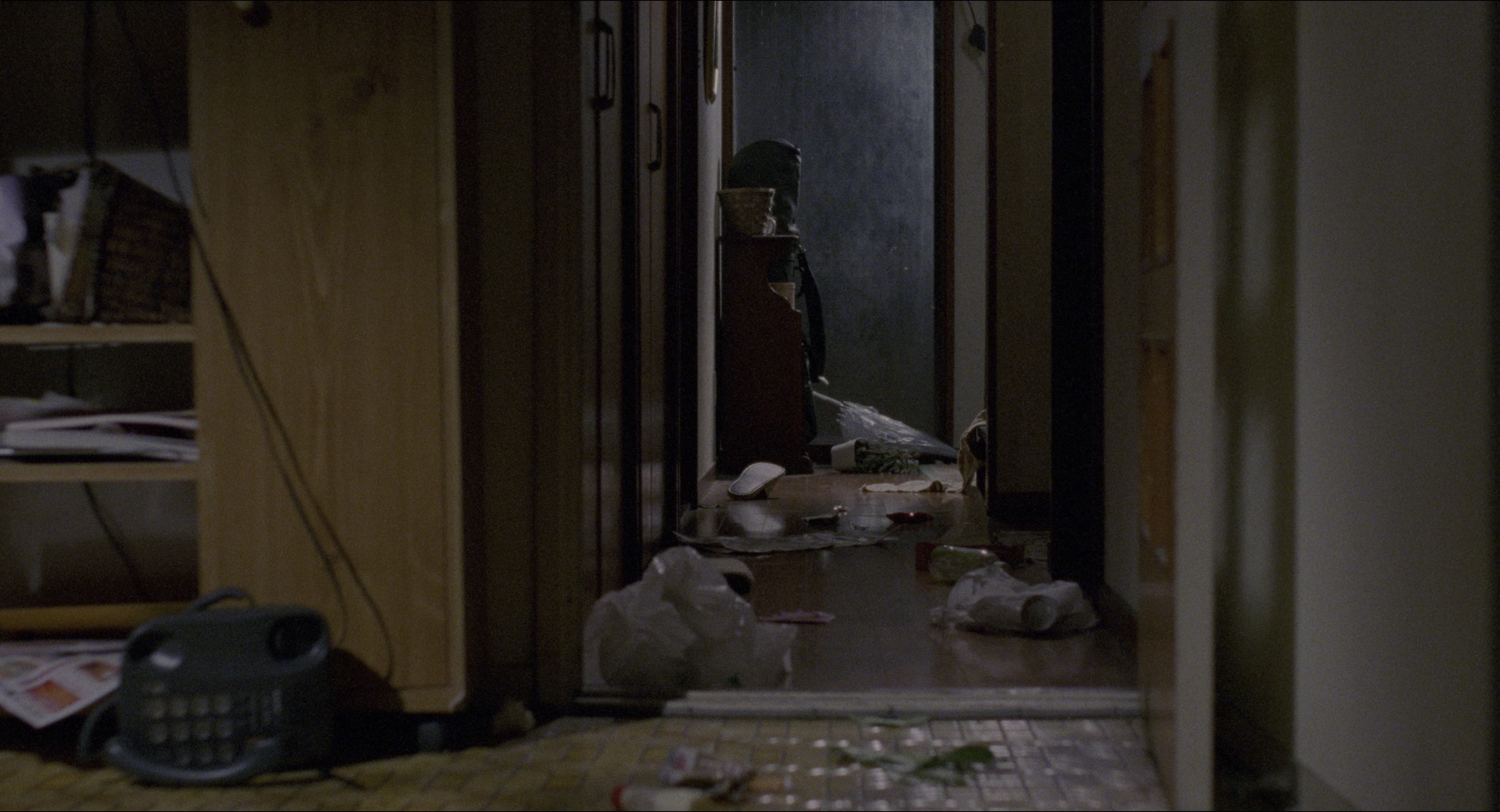 Ju-on (2002), wide, 1.85:1 — film still