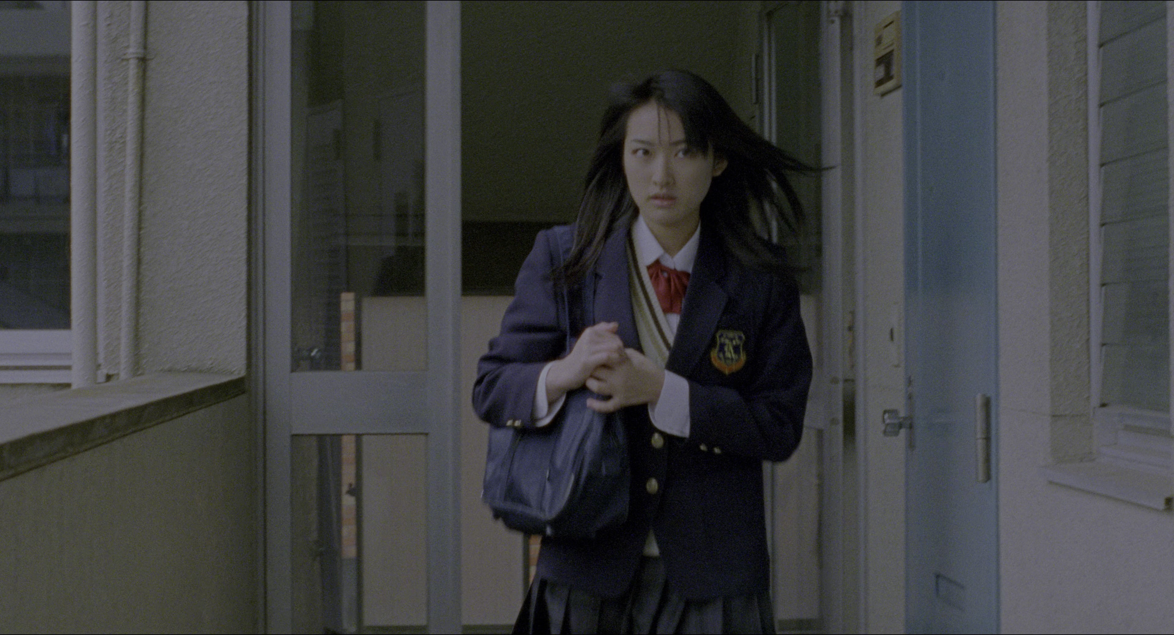 Ju-on (2002), wide, 1.85:1 — film still