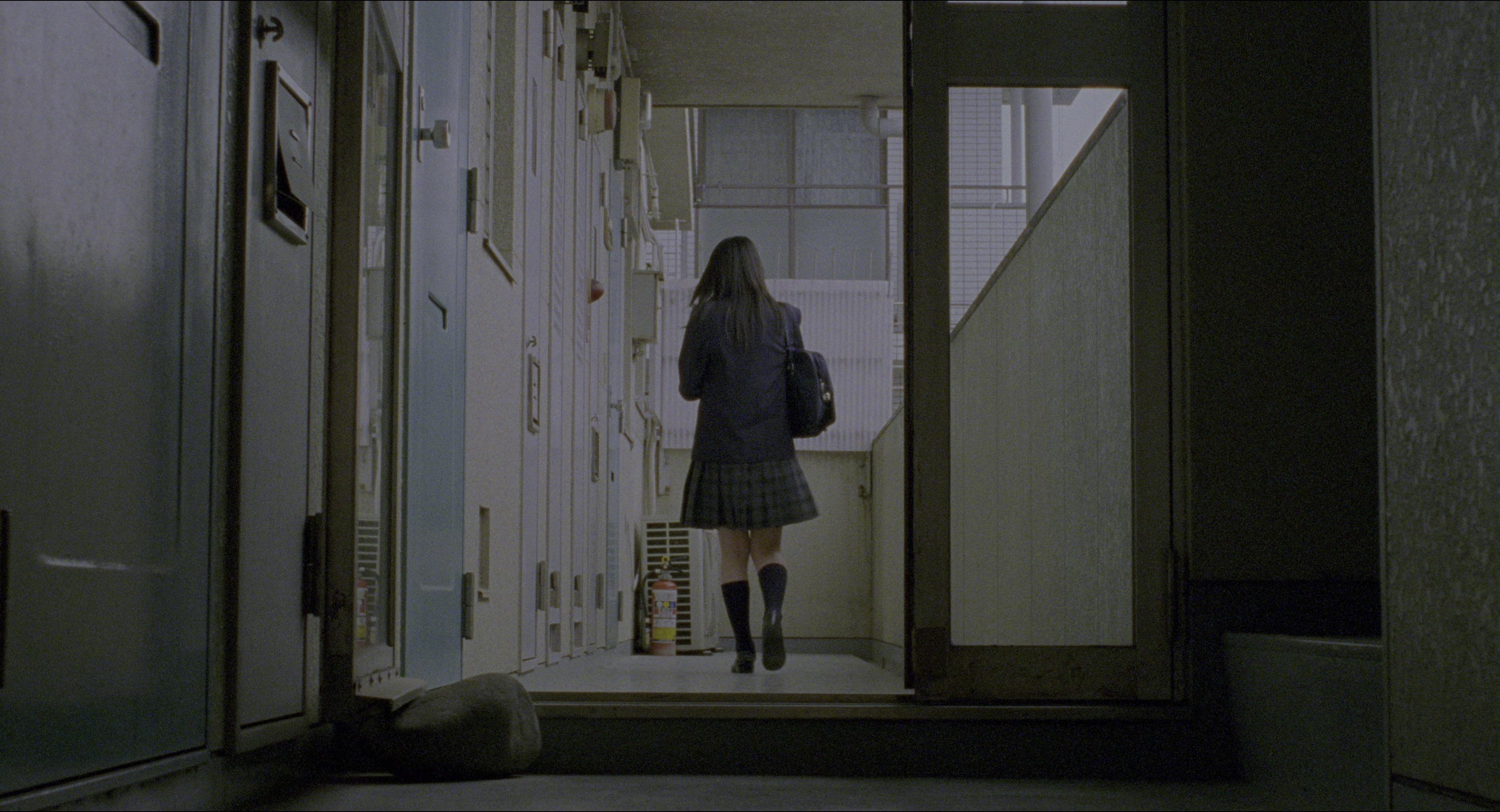 Ju-on (2002), wide, 1.85:1 — film still