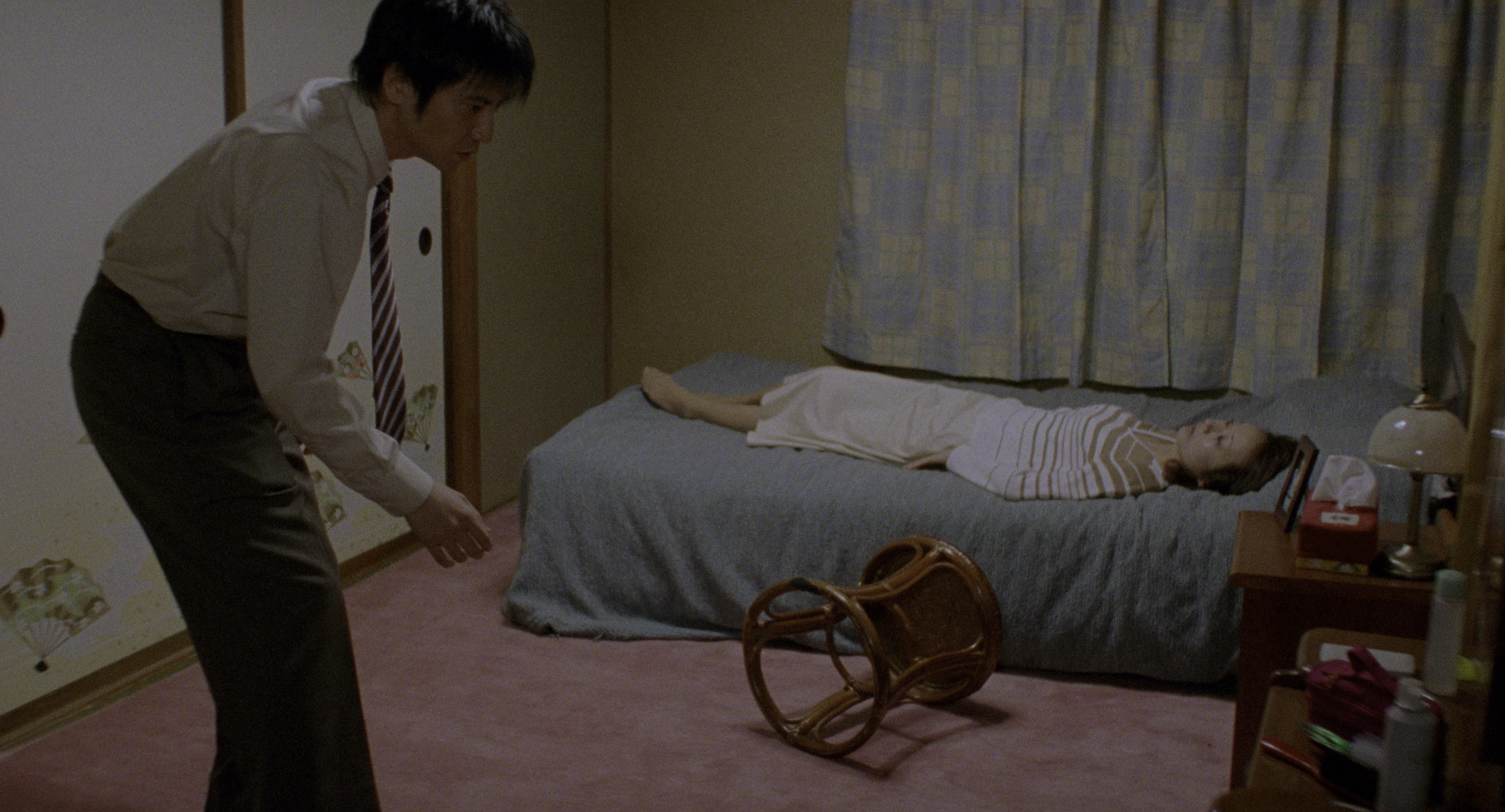 Ju-on (2002), wide, 1.85:1 — film still