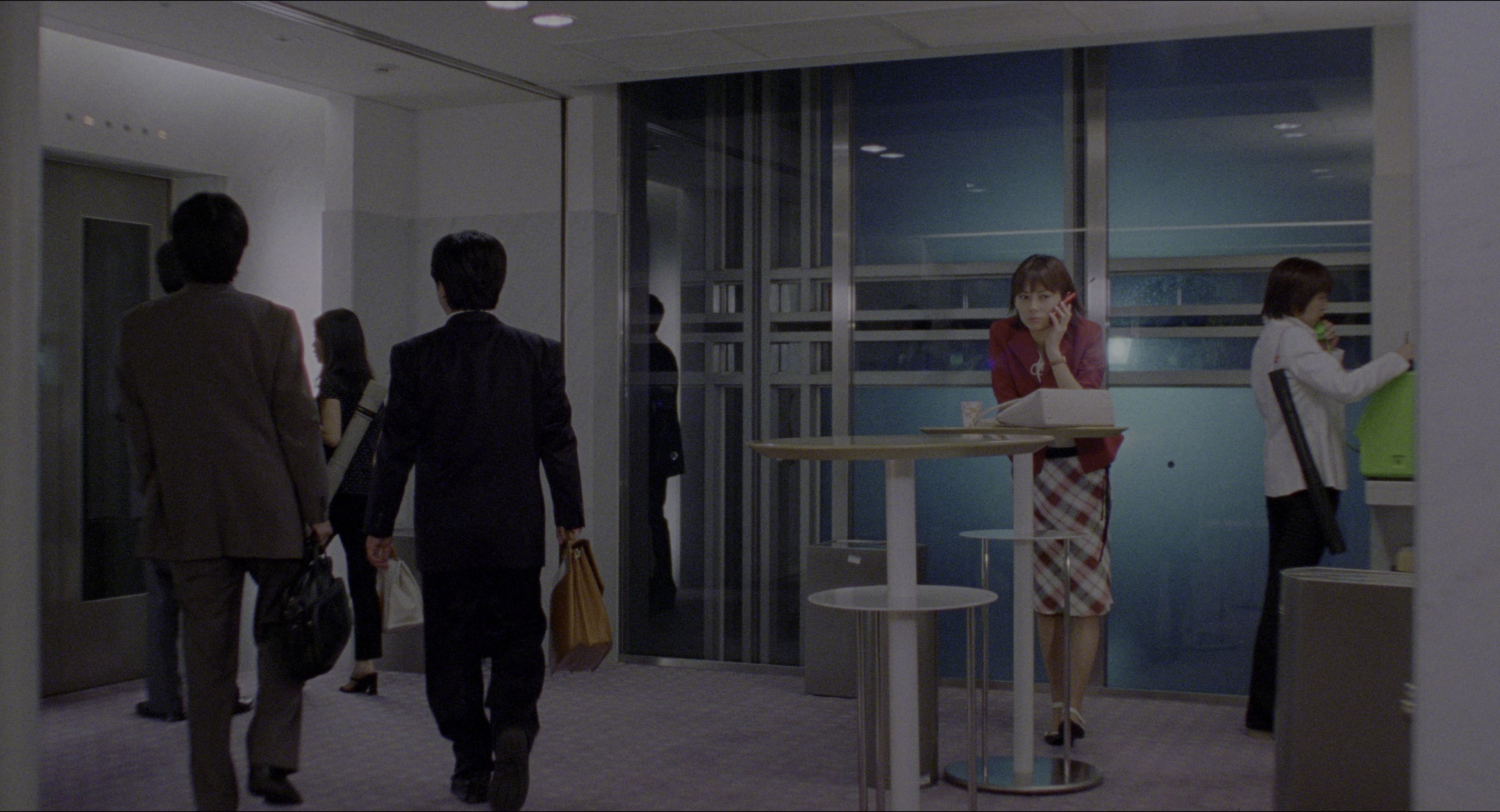 Ju-on (2002), wide, 1.85:1 — film still