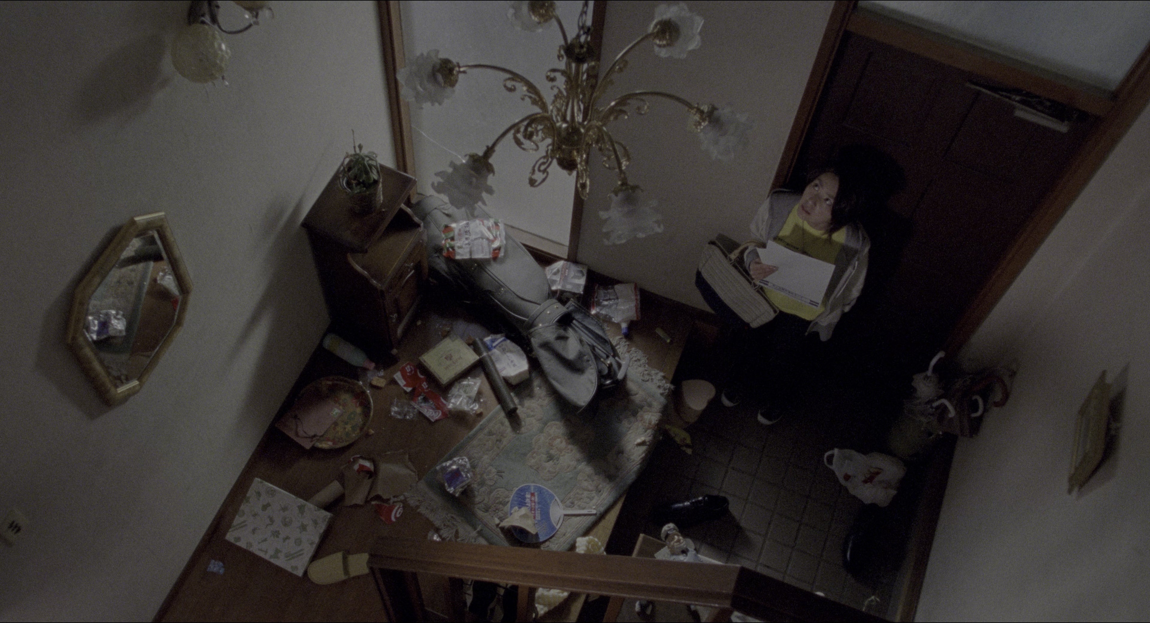 Ju-on (2002), wide, 1.85:1 — film still