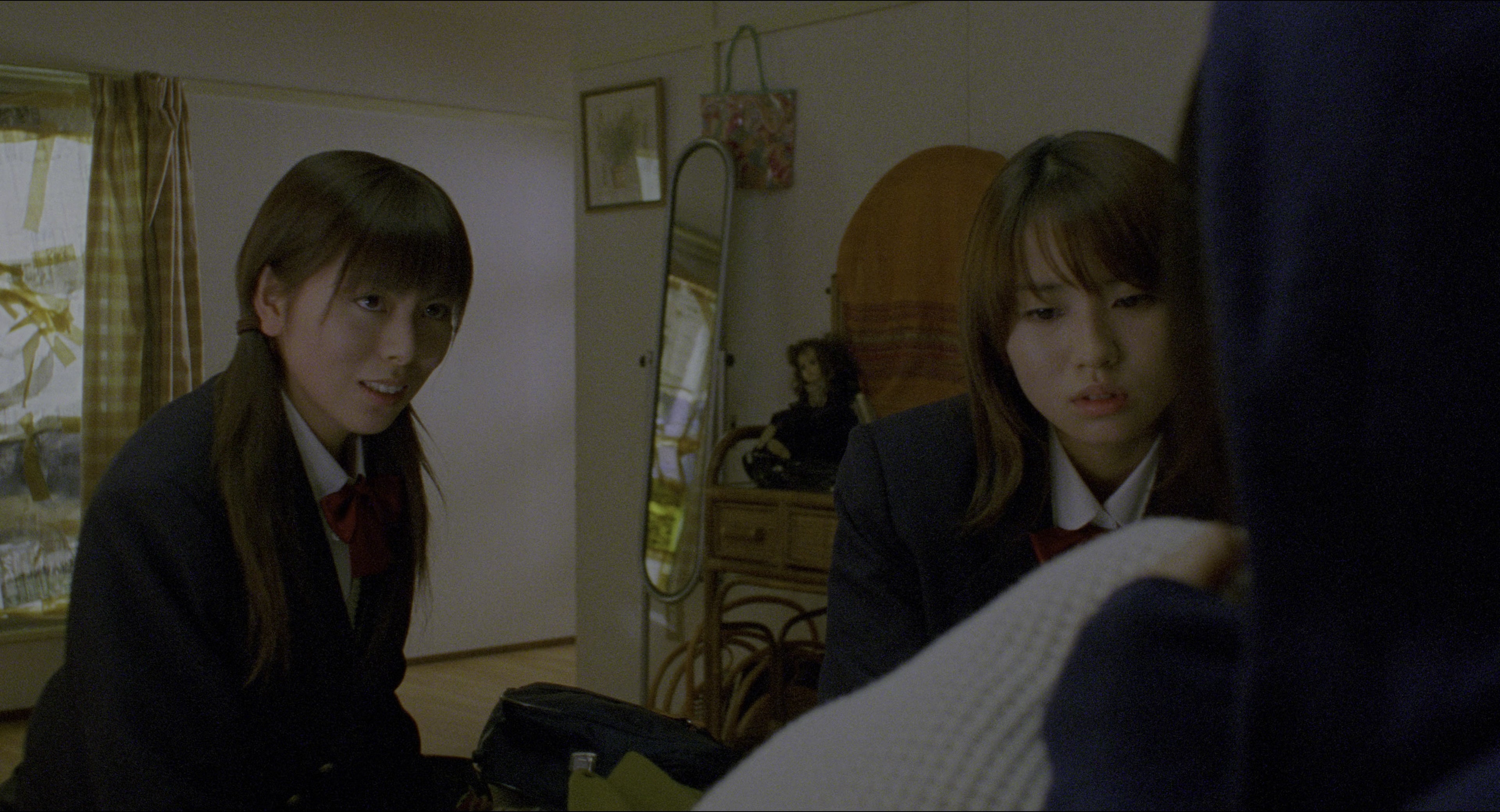 Ju-on (2002), wide, 1.85:1 — film still