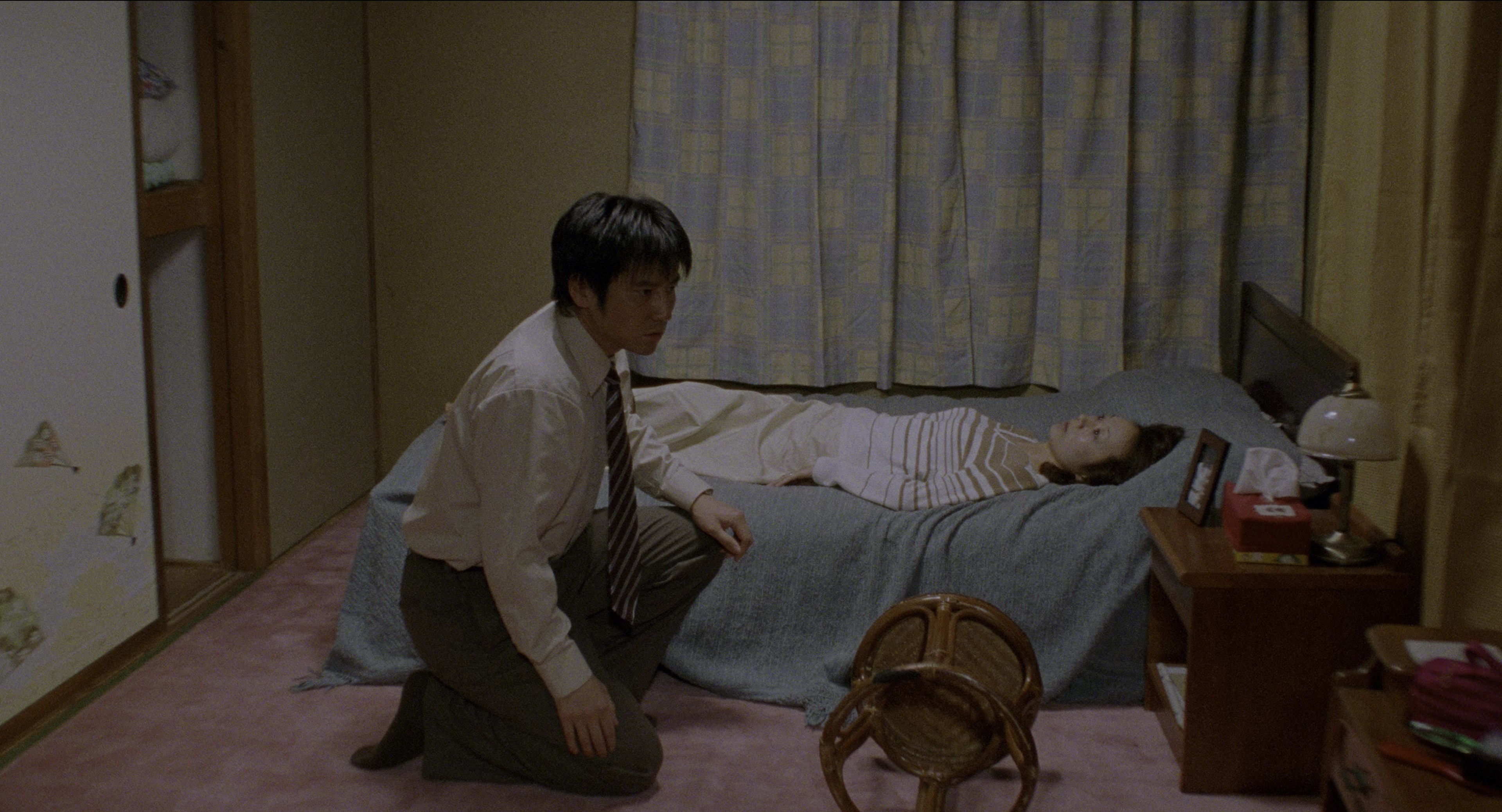 Ju-on (2002), wide, 1.85:1 — film still