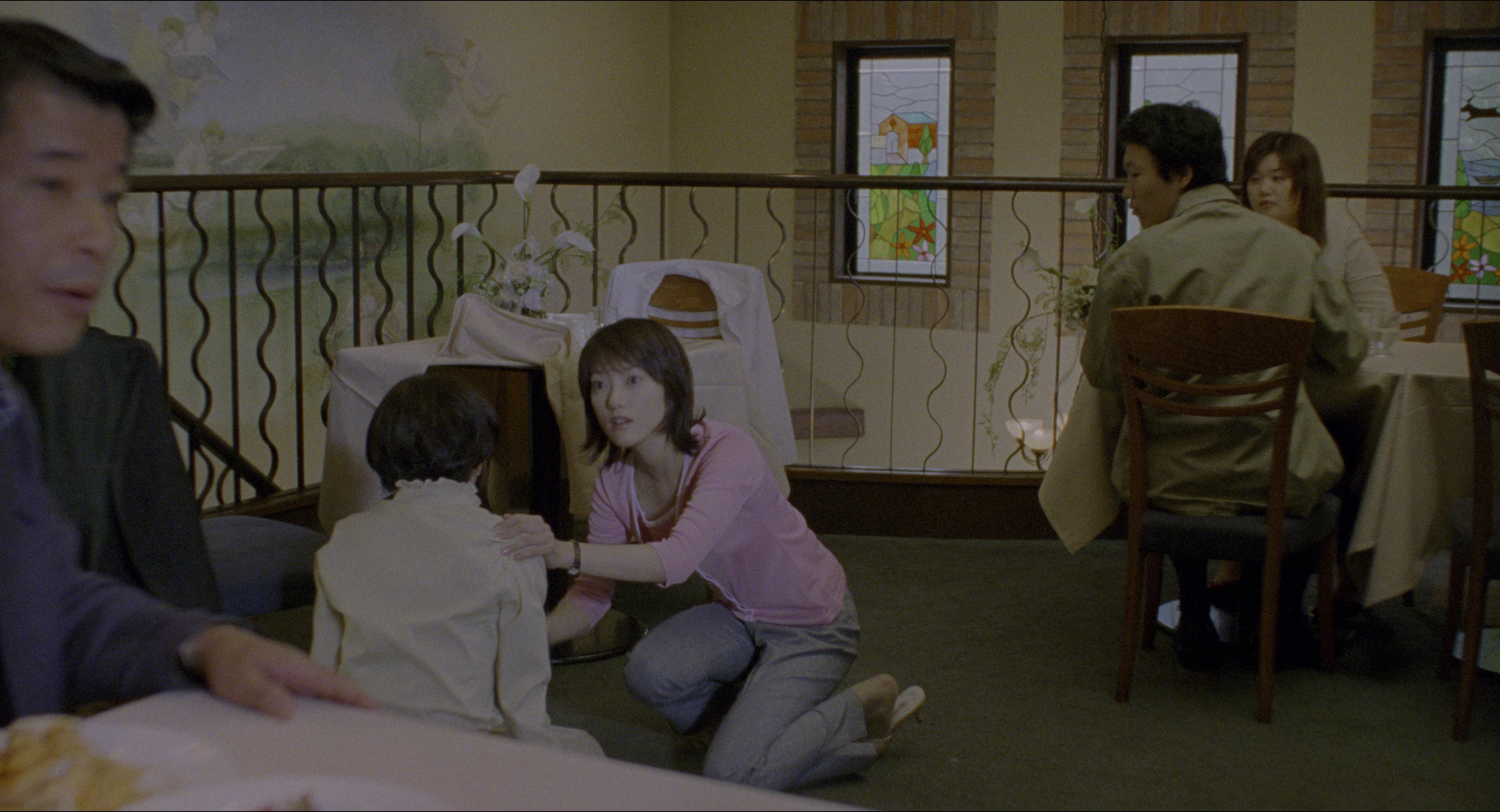 Ju-on (2002), wide, 1.85:1 — film still