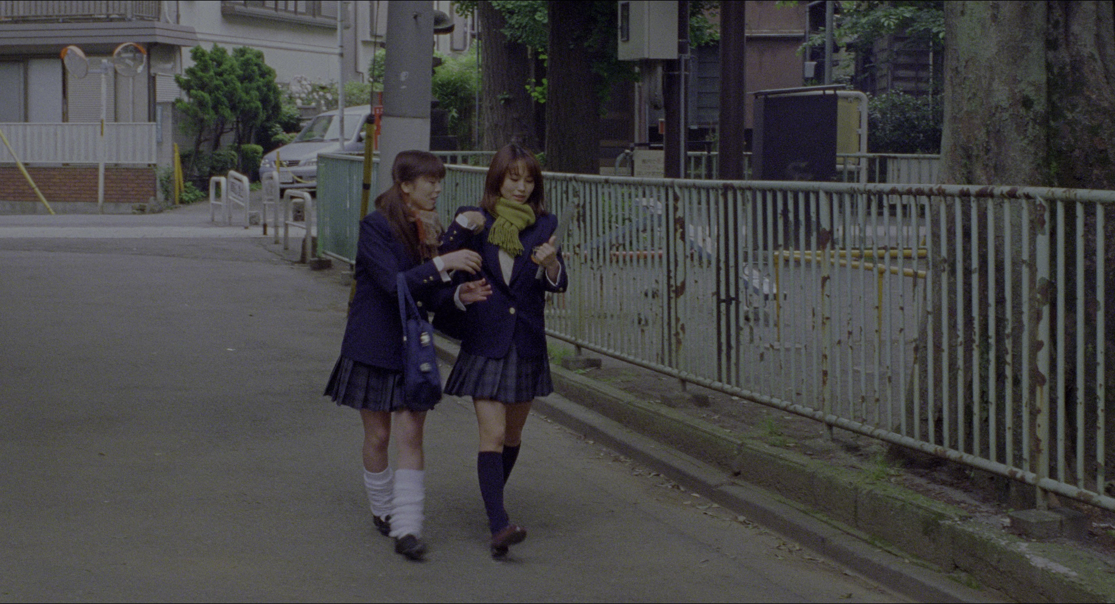 Ju-on (2002), wide, 1.85:1 — film still