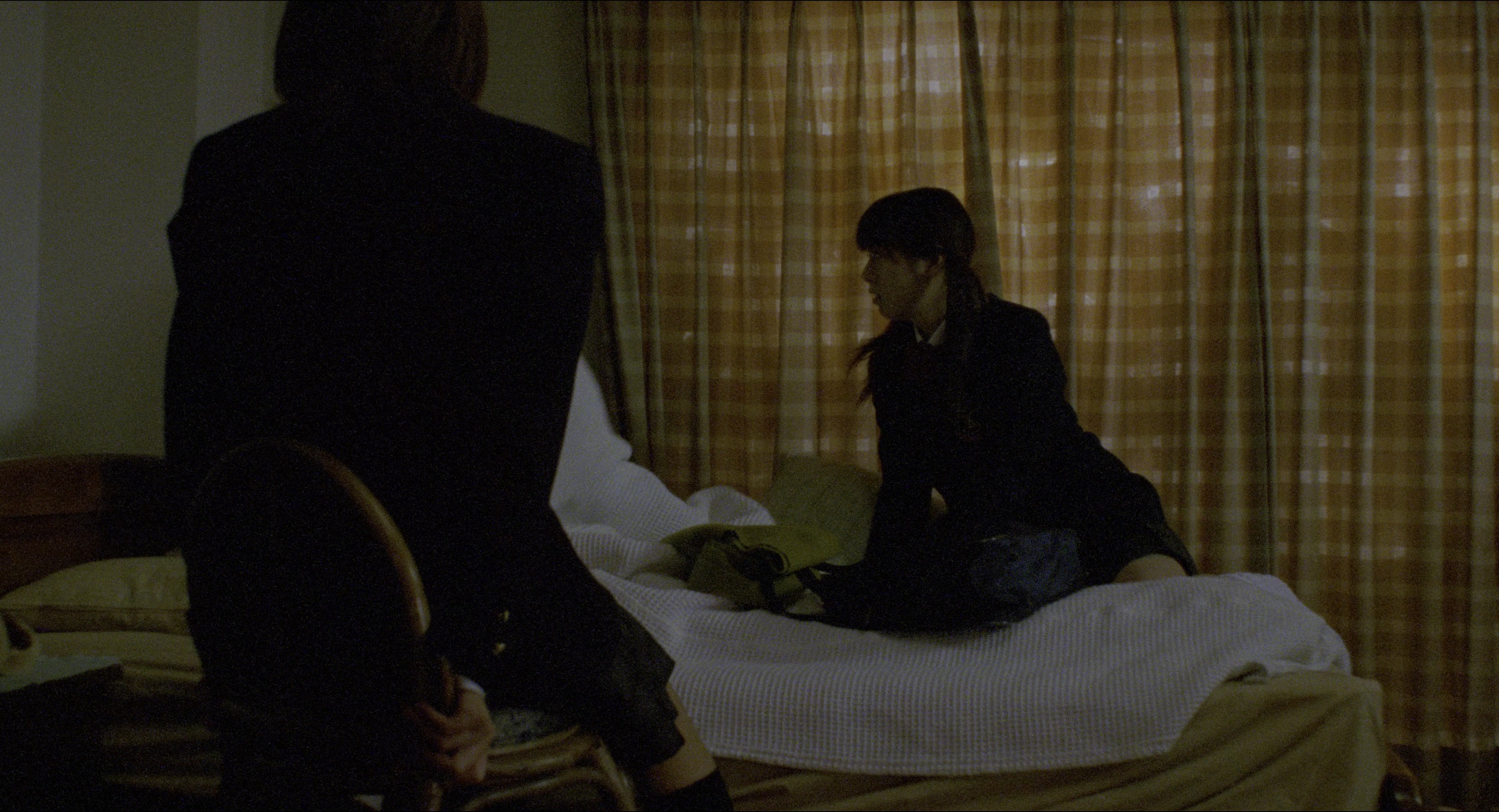 Ju-on (2002), wide, 1.85:1 — film still