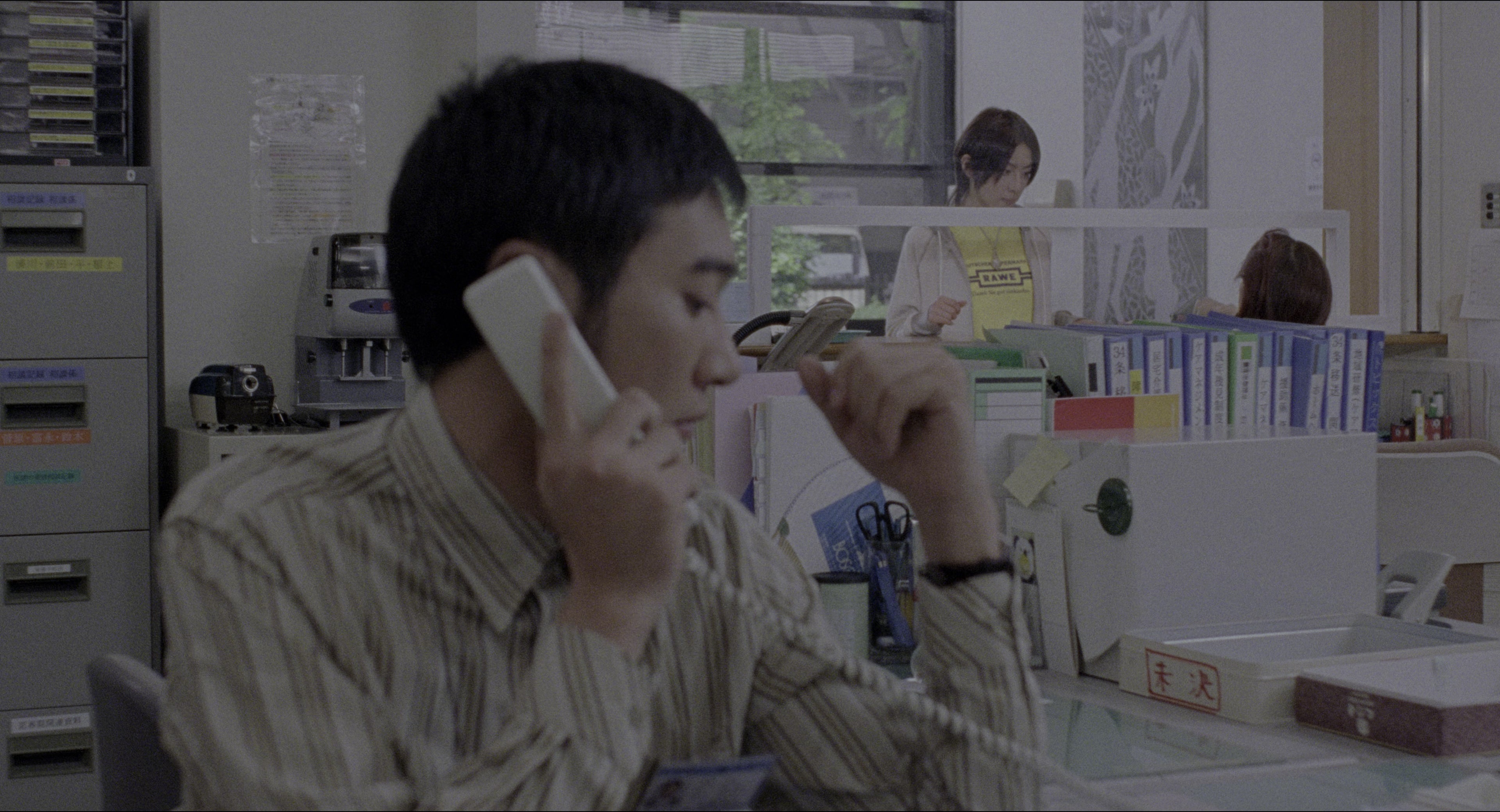 Ju-on (2002), wide, 1.85:1 — film still