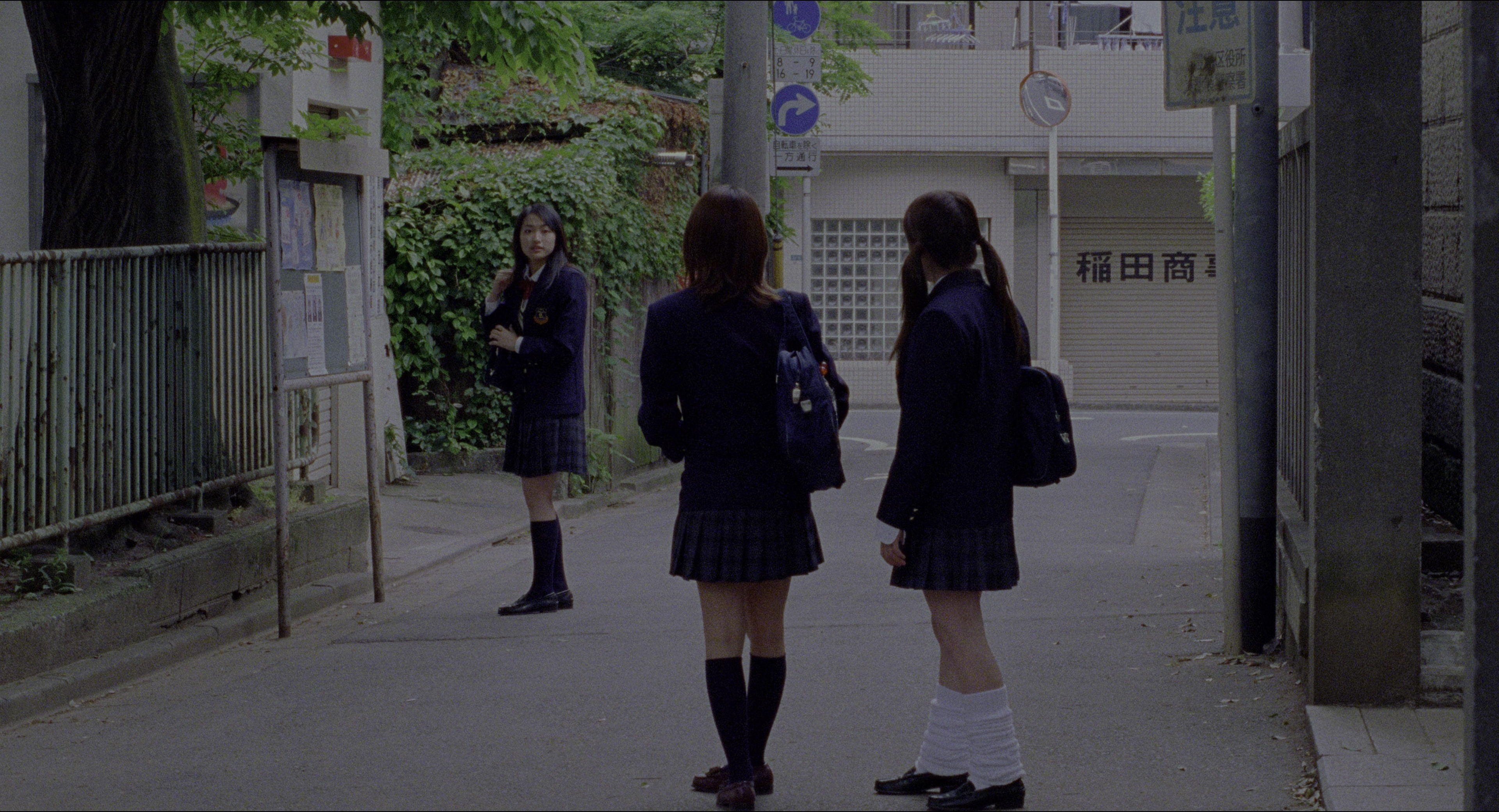 Ju-on (2002), wide, 1.85:1 — film still
