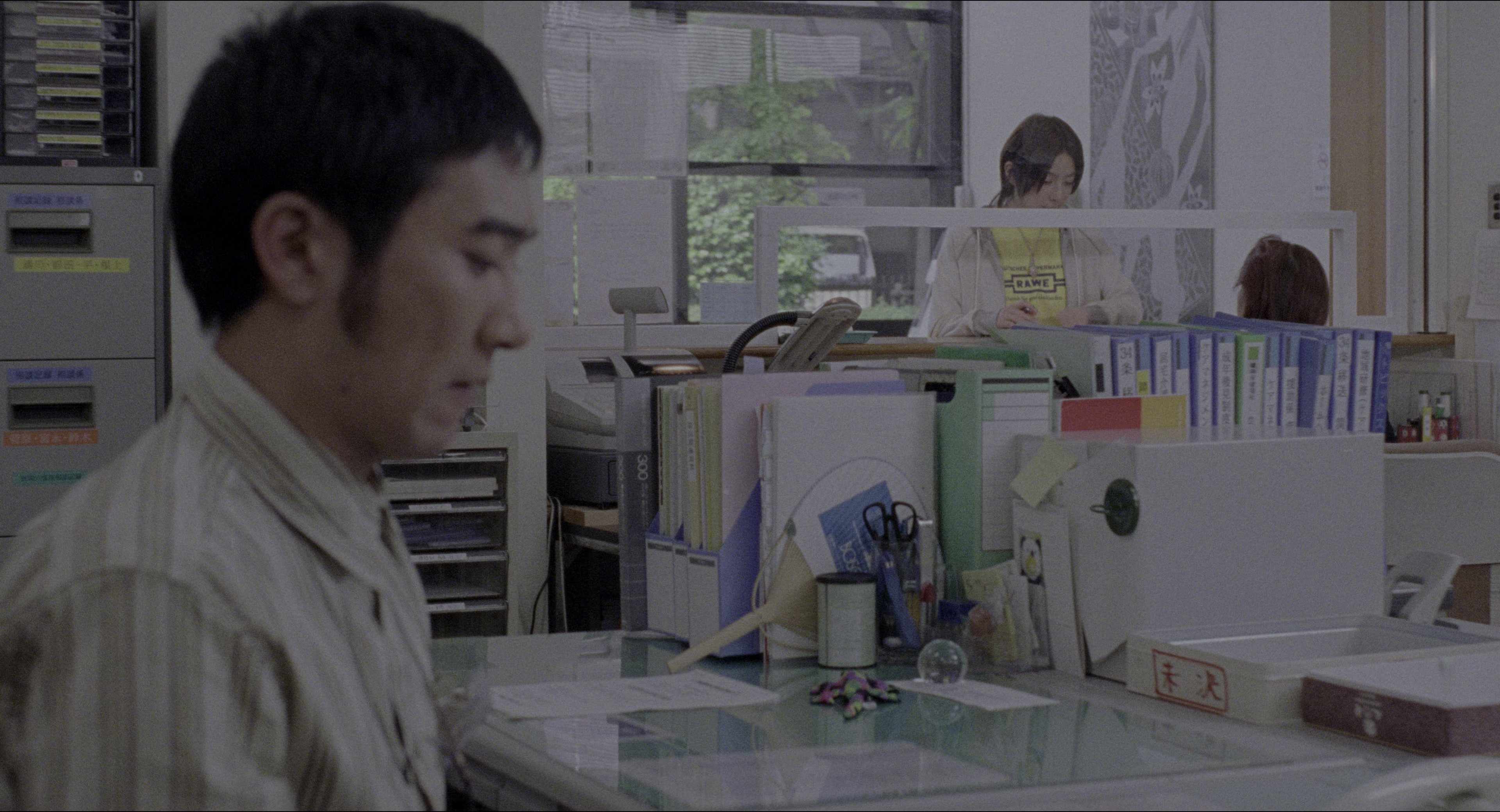 Ju-on (2002), wide, 1.85:1 — film still