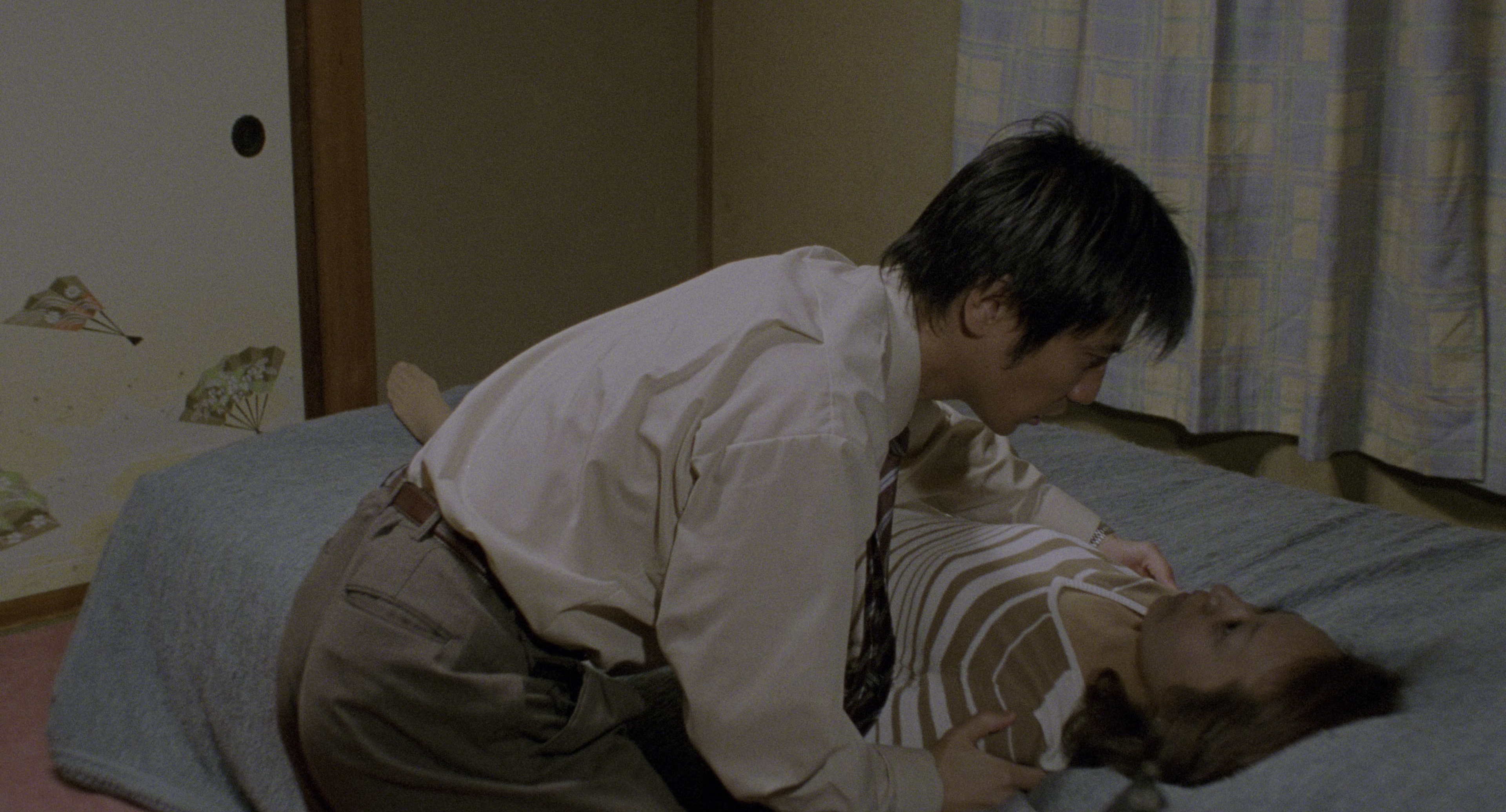 Ju-on (2002), wide, 1.85:1 — film still