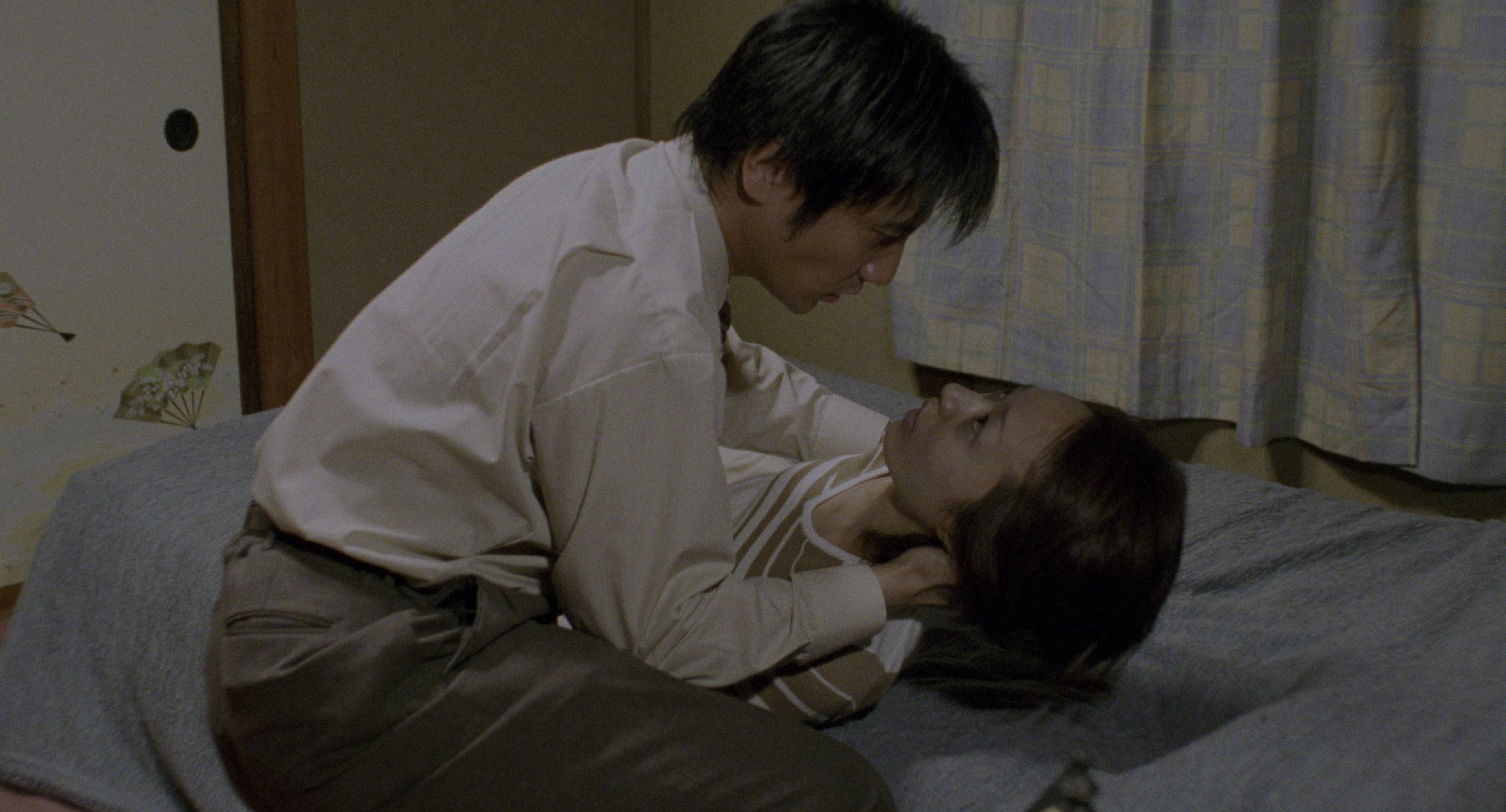 Ju-on (2002), wide, 1.85:1 — film still