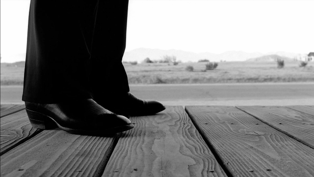 Frame from Kill Bill: Vol. 2 — standing, person, footwear