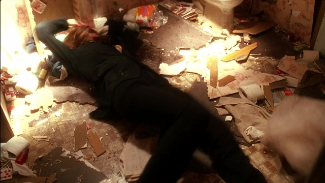 Wide shot frame from Kill Bill: Vol. 2 — room, person