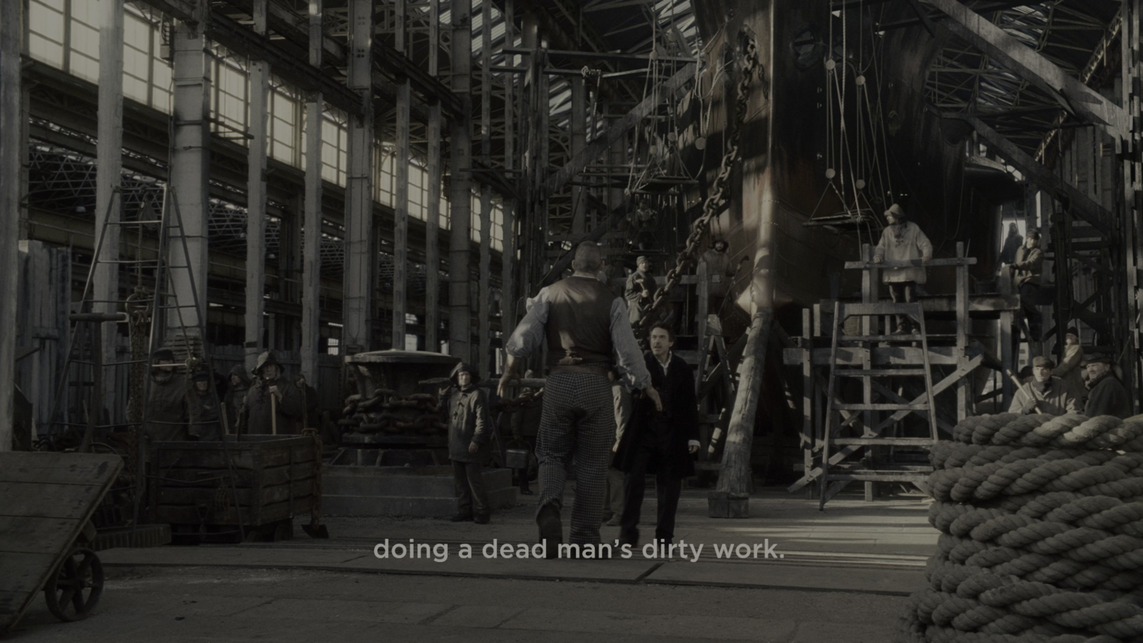 Sherlock Holmes (2009), wide, 1.78:1 — film still