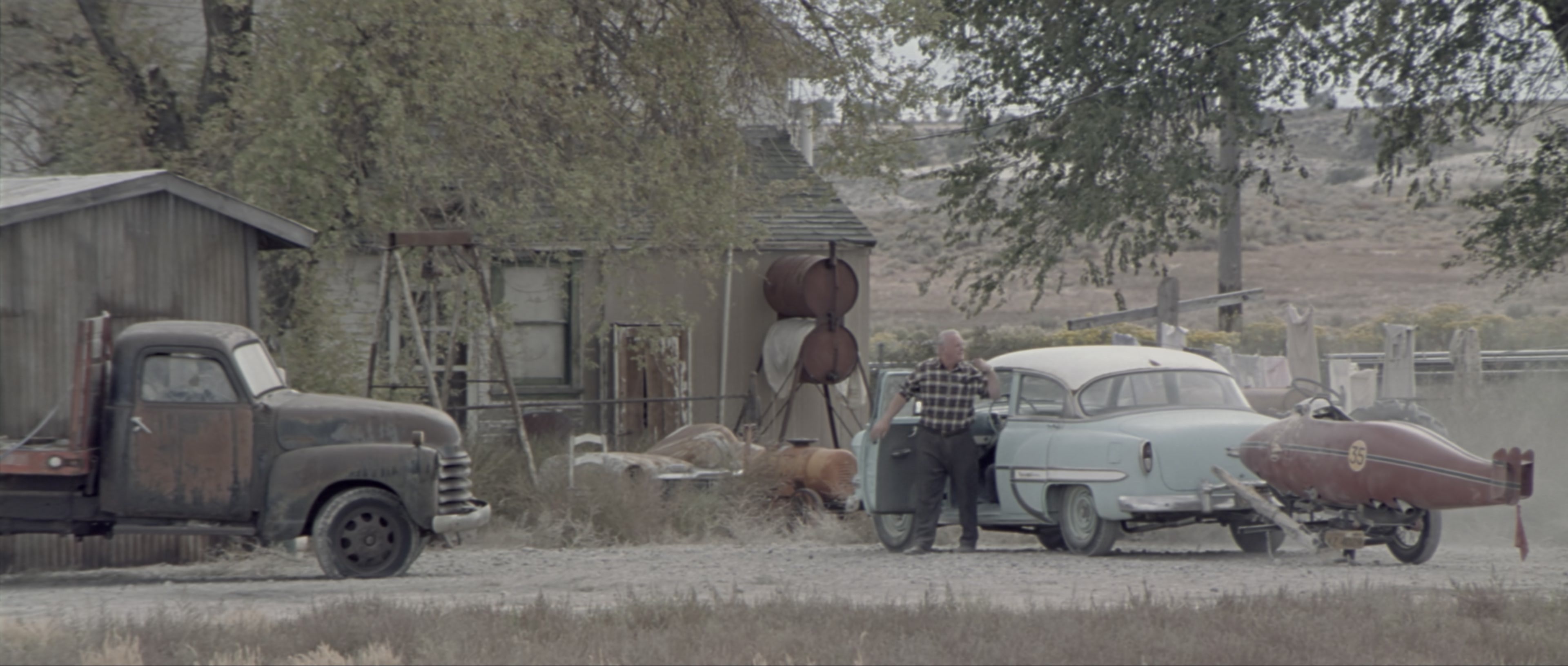 The World's Fastest Indian (2005), wide, 2.35:1 — film still