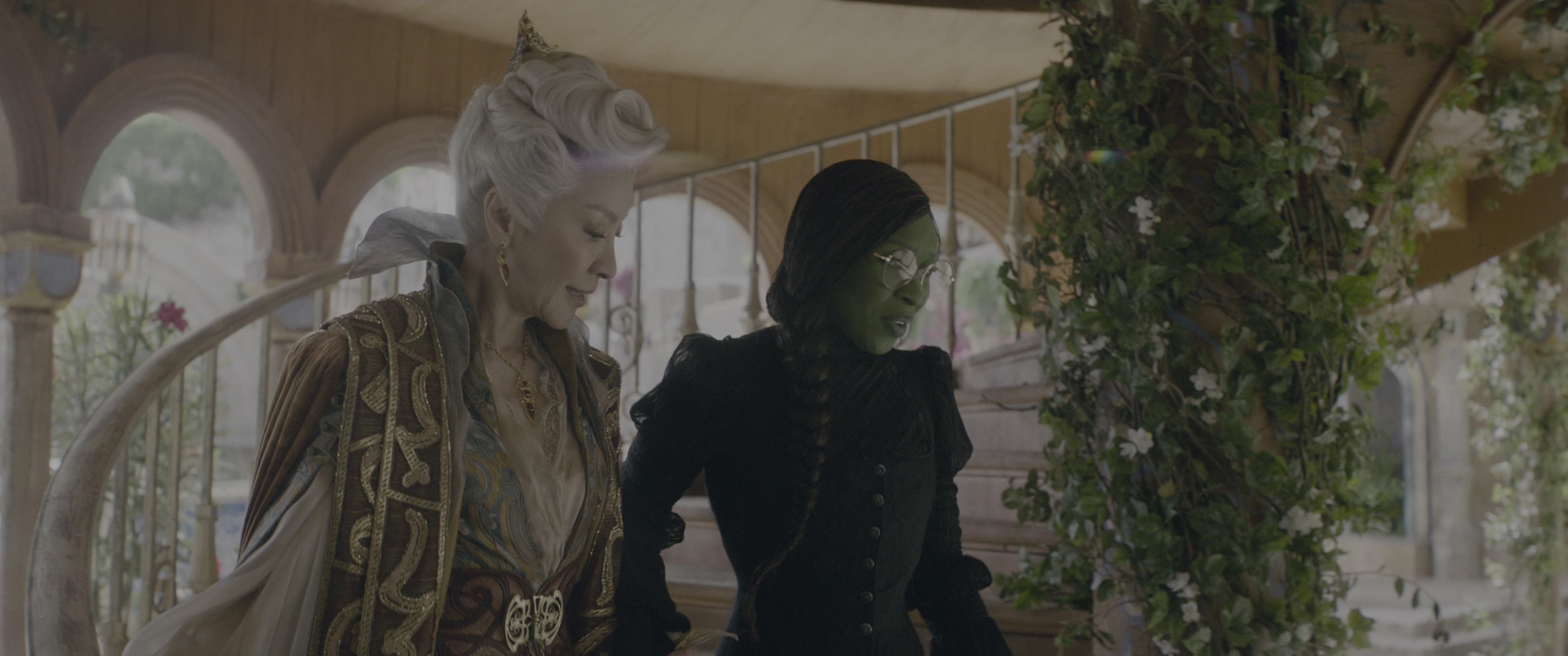 Wicked: Part I (2024), wide, 2.39:1 — film still